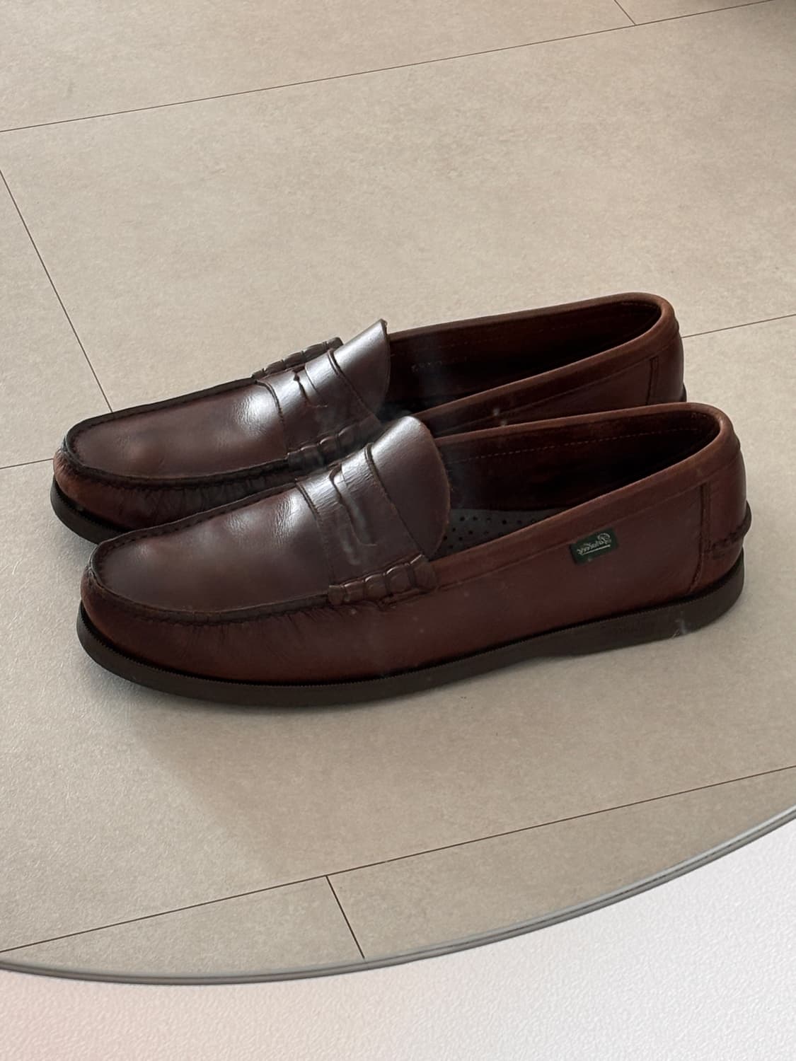 파라부트 코룩스 빈티지 레더 로퍼 UK10(290) 상품이미지1