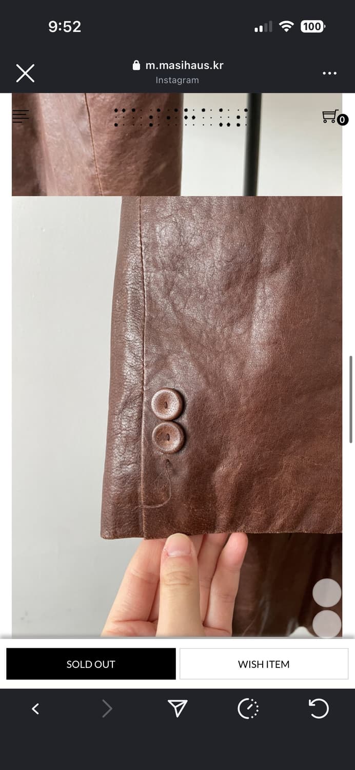 빈티지 레더자켓 가죽자켓 상품이미지3