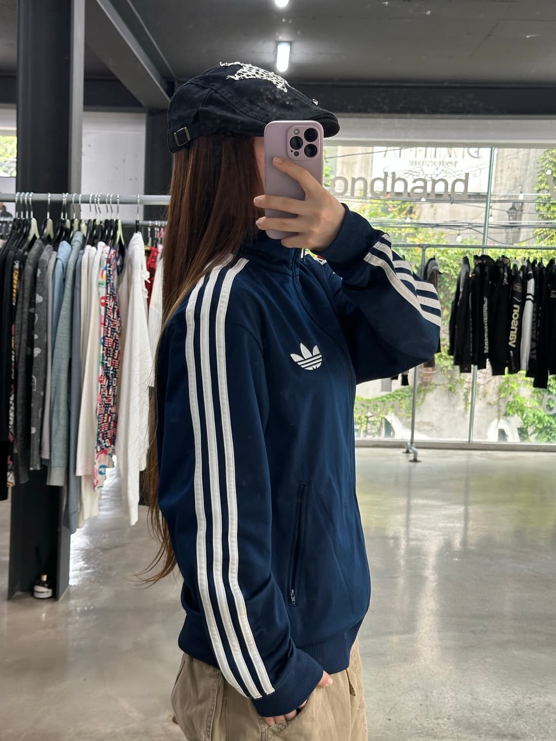 아디다스 파이어버드 네이비 져지 상품이미지3