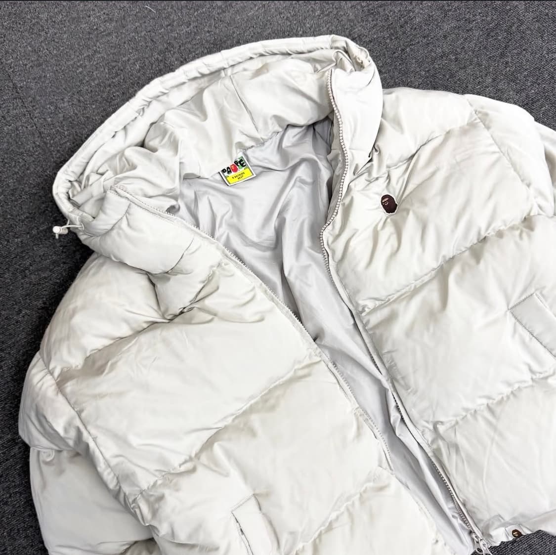 베이프 숏 크롭 패딩 상품이미지2