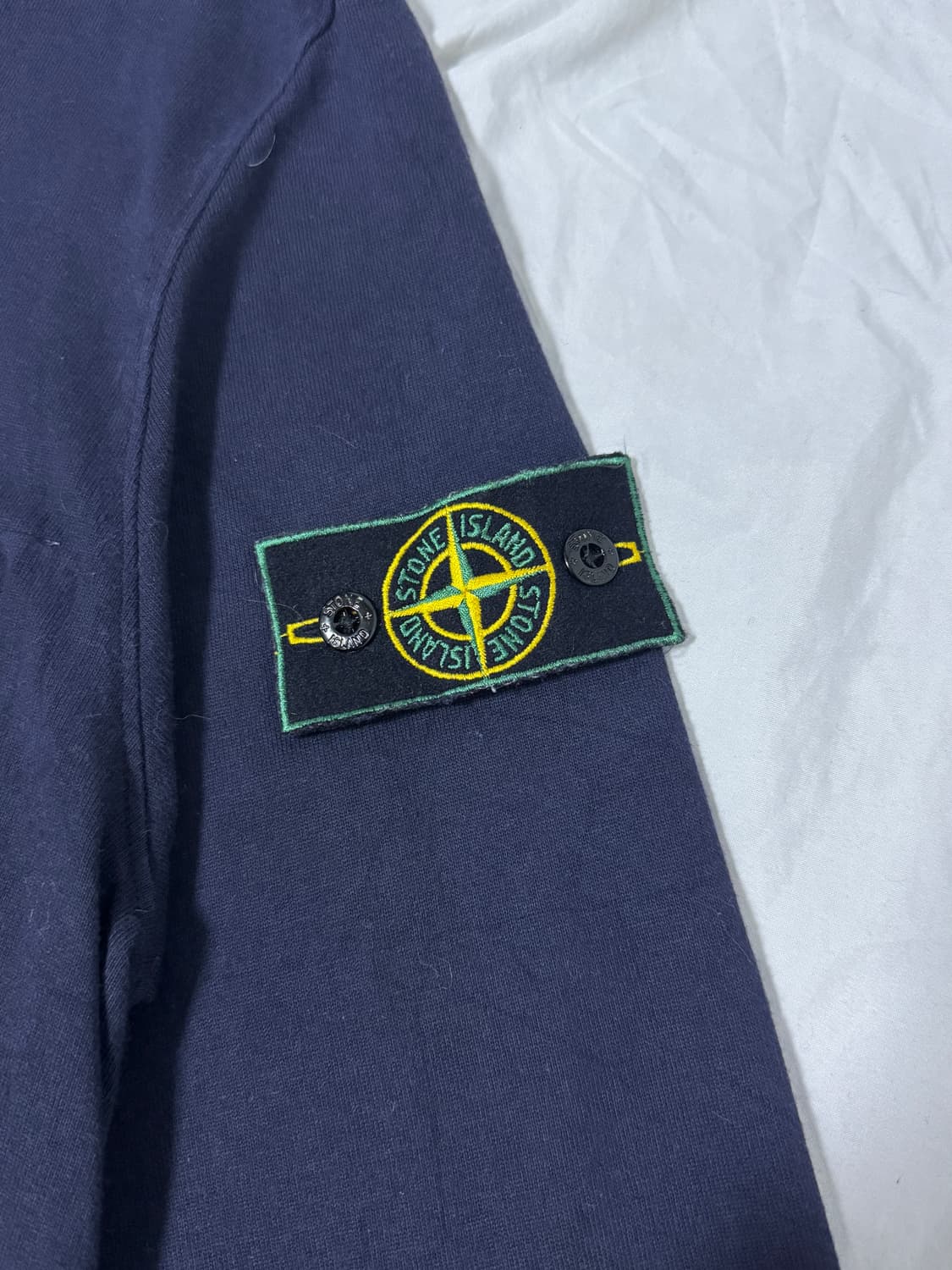 90s 스톤 아일랜드 그린엣지 와펜 트윈 포켓 오버 셔츠 자켓 상품이미지6