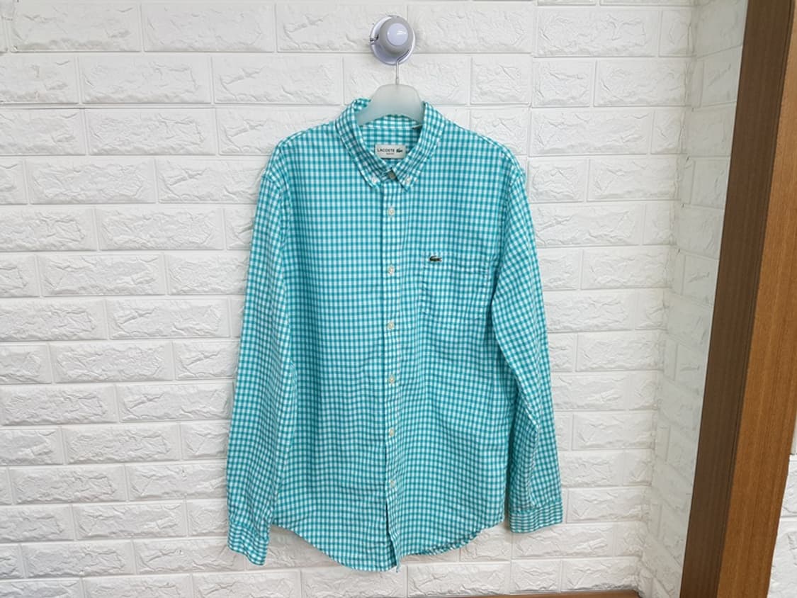 라코스테 체크 남방 남성95 (슬림핏) 상품이미지1