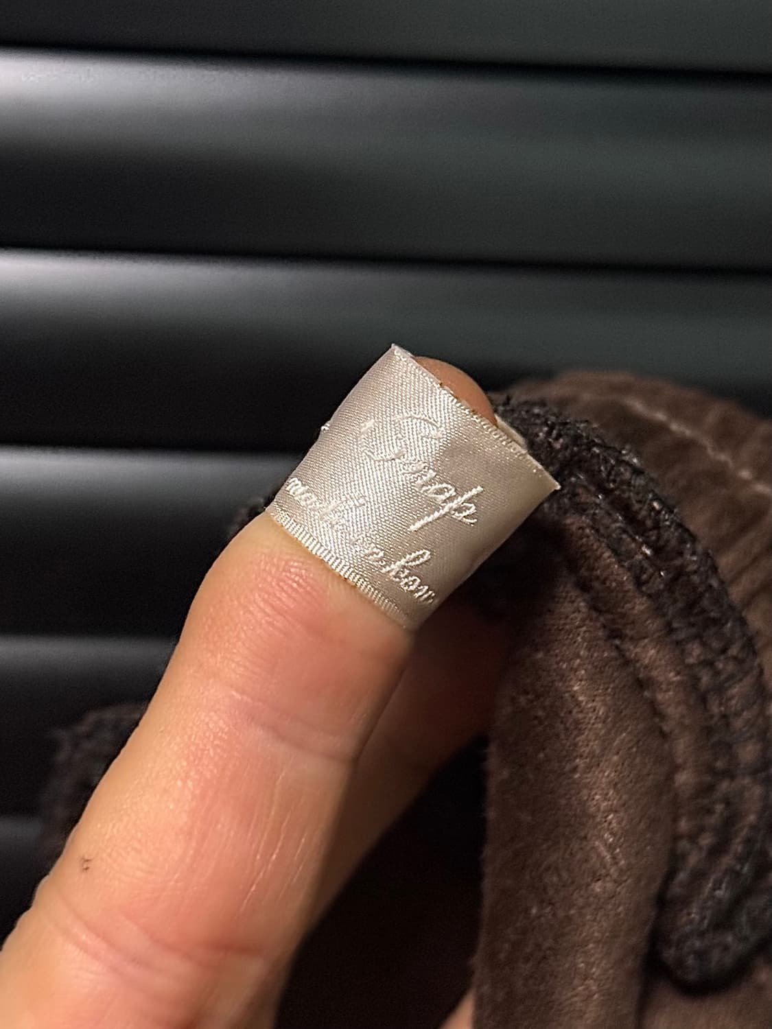 Snap 양털 후리스 플리스 돌핀 핫팬츠 쇼츠 스웨이드 브라운 갈색 바지 상품이미지5