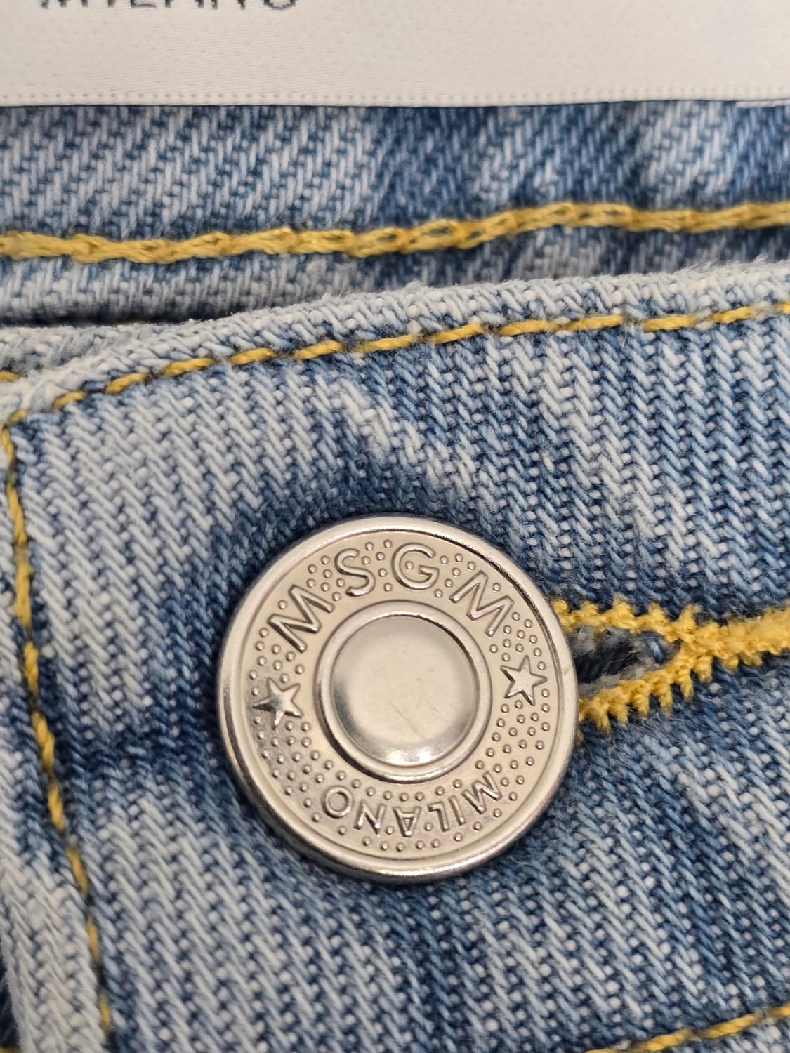 MSGM 여성 청바지 연청 데님42 상품이미지6
