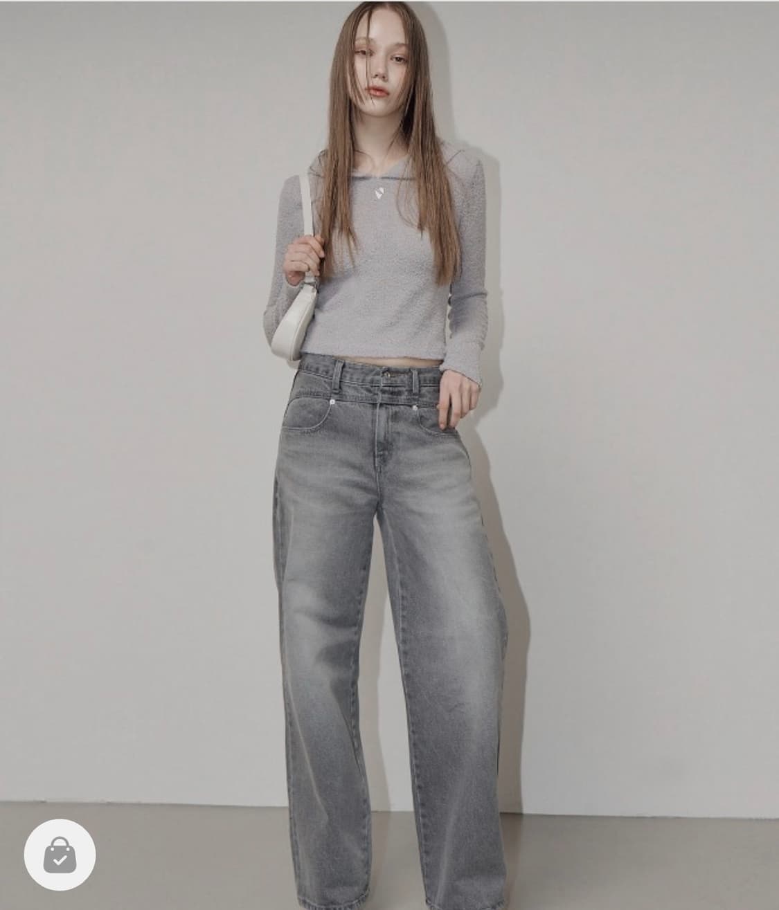 DD 데님팬츠 스톤그레이 상품이미지1