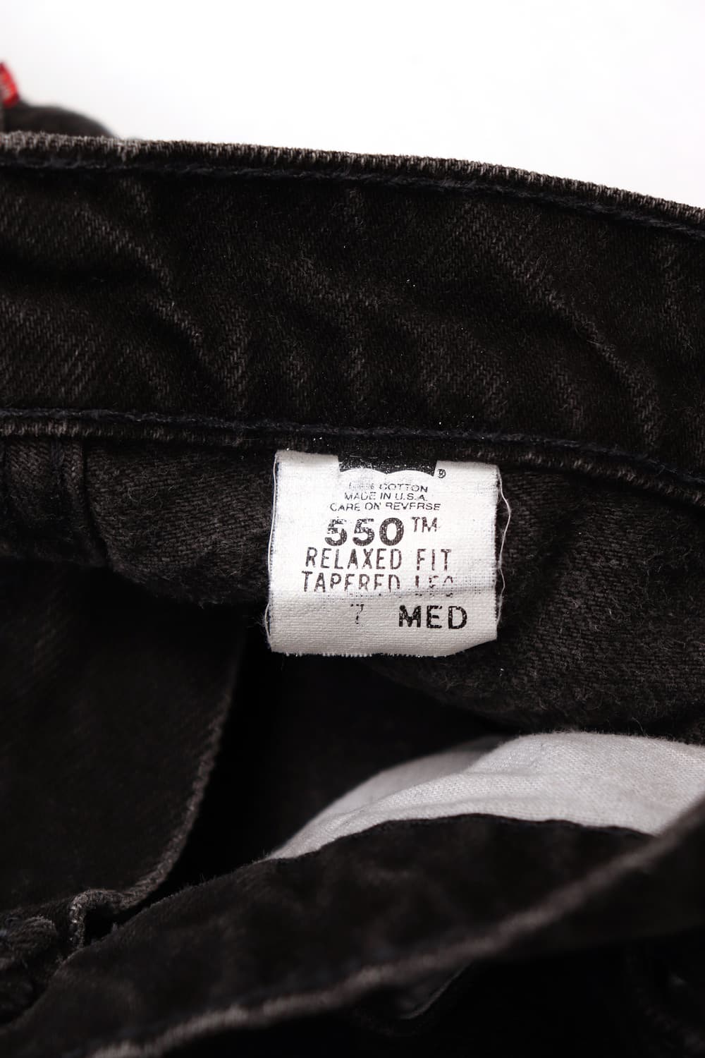 90s LEVIS 550 USA MADE 릴렉스핏 테이퍼드 레그 진 상품이미지6