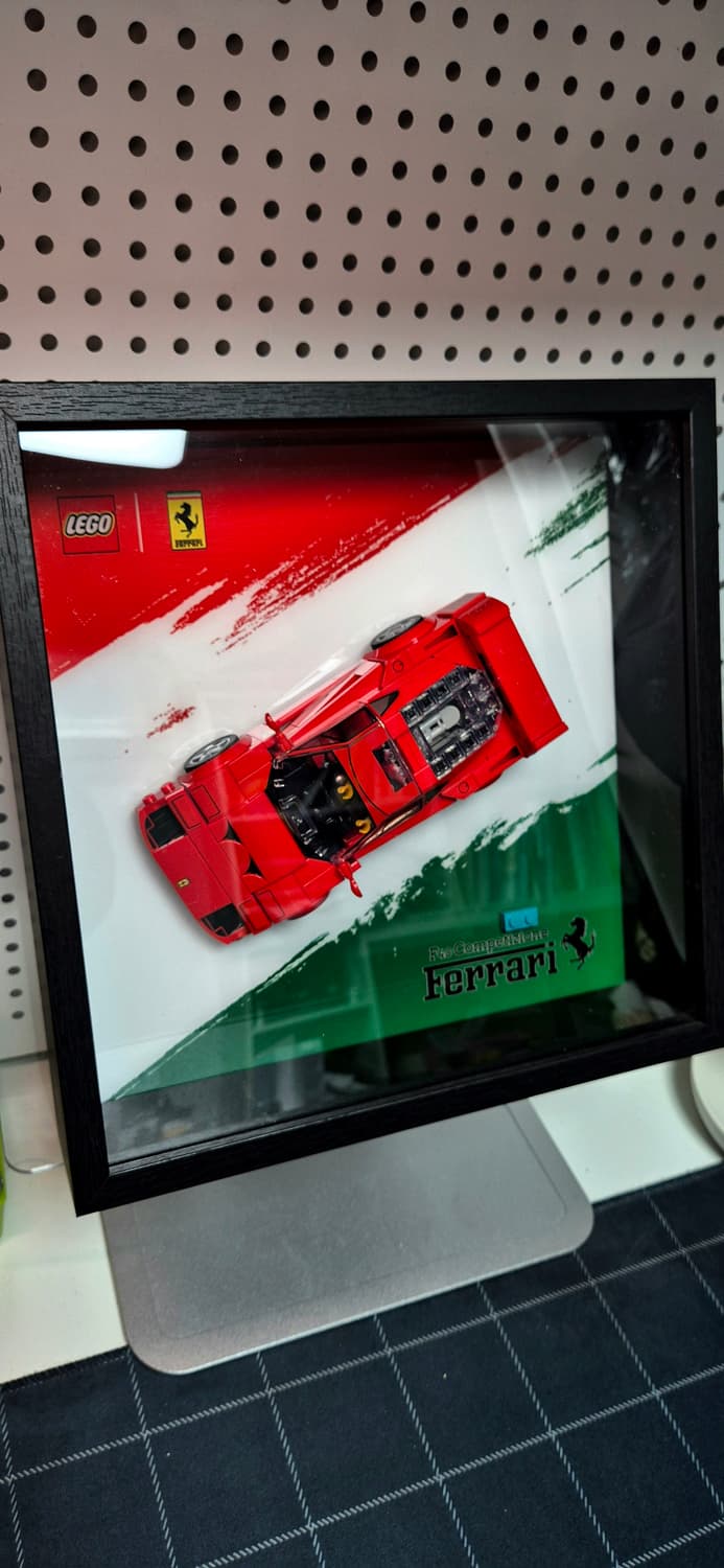 레고 76934 F40 디스플레이 월보드 장식장 판매합니다 상품이미지1