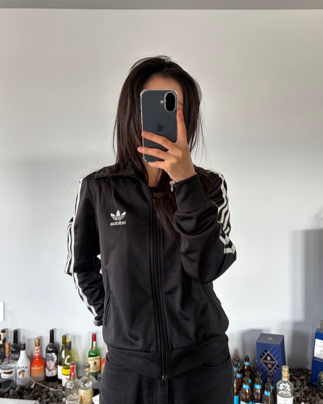 [M]아디다스 파이어버드 블랙 트랙탑 져지 상품이미지1