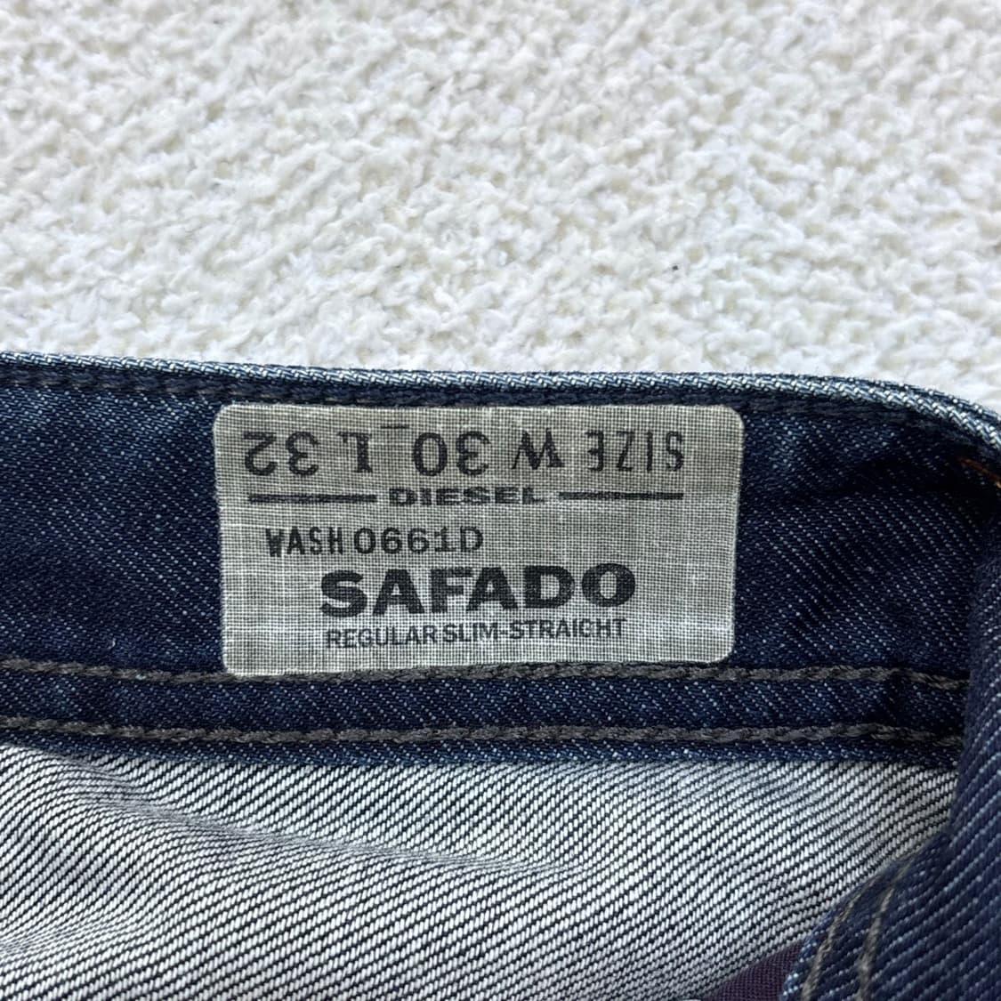 W30 디젤 빈티지 스트레이트 데님 팬츠 0326E 상품이미지3