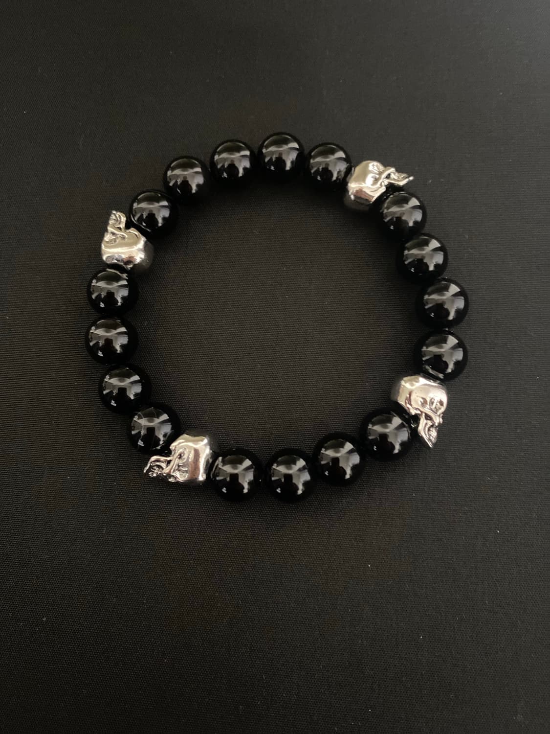 스컬 오닉스 팔찌 상품이미지2