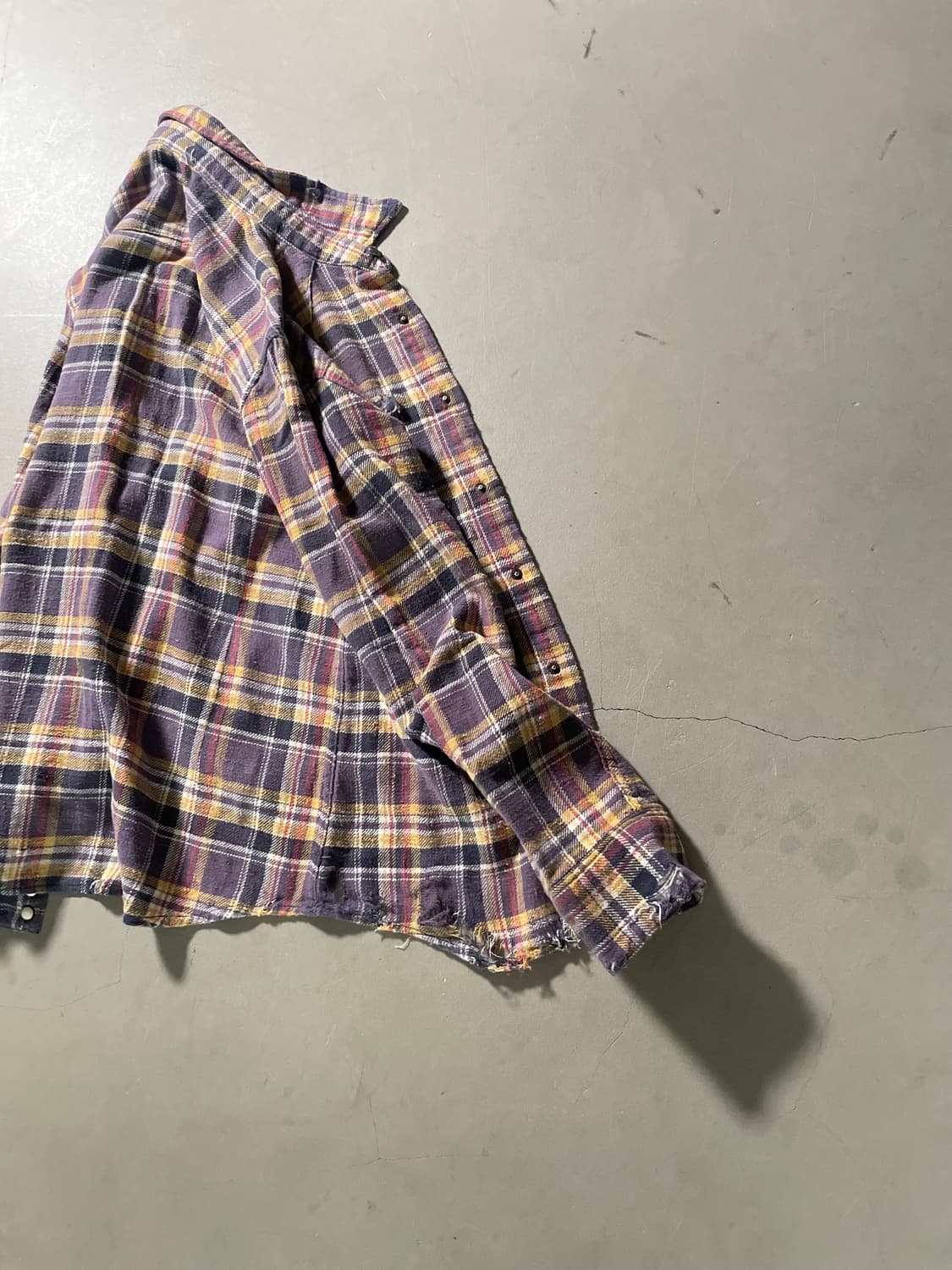 EDiFice japan Damage Check Shirt 상품이미지6