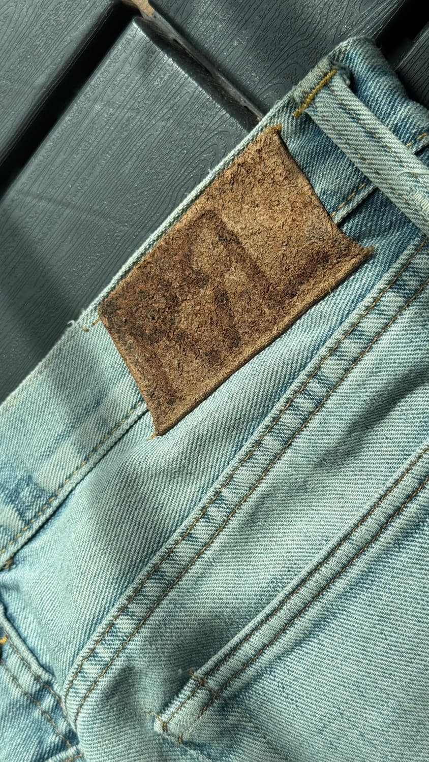 RRL 디스트레스드 데님 32 상품이미지4