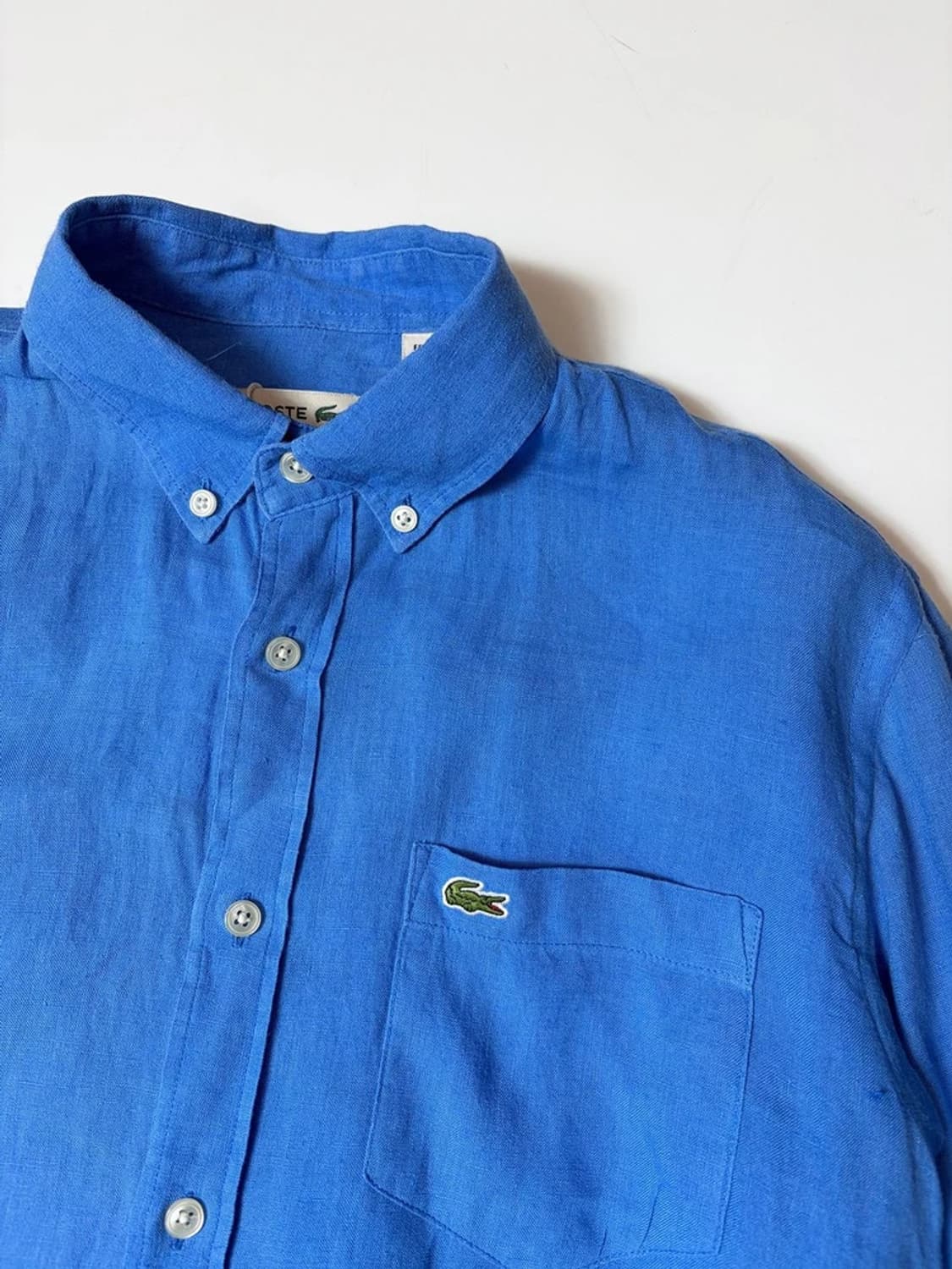 라코스테 오리지널 100% 린넨 버튼 다운 셔츠 PN9299 상품이미지3
