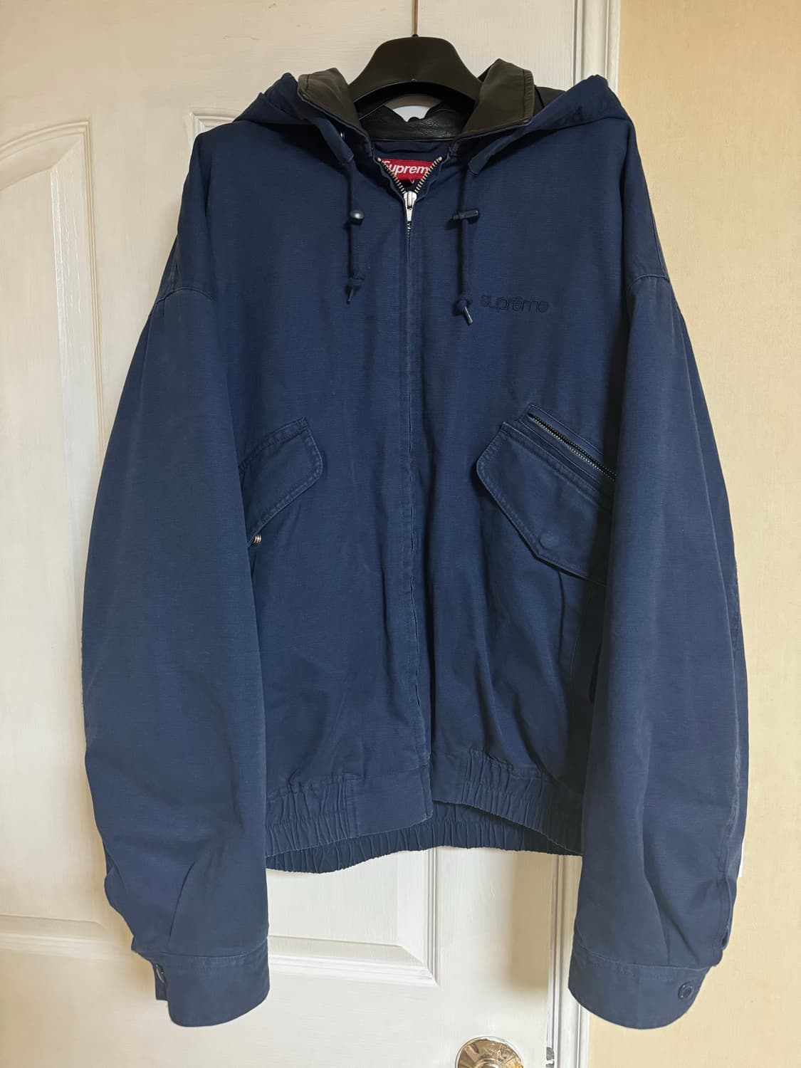 슈프림 레더칼라 유틸리티 자켓 판매 or 교환 합니다 상품이미지2