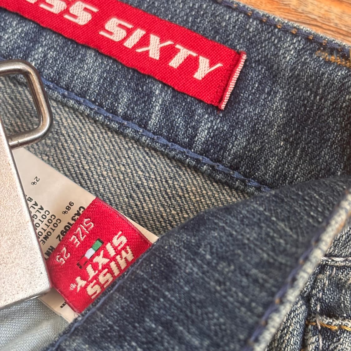 미스식스티 25 슬림 일자 데님 청바지 이태리 수입 정품 상품이미지9