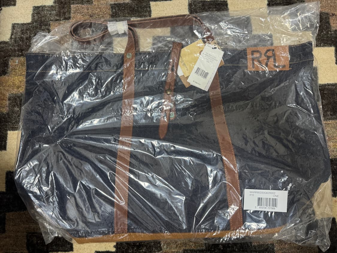 RRL 더블알엘 데님 토트백 상품이미지3