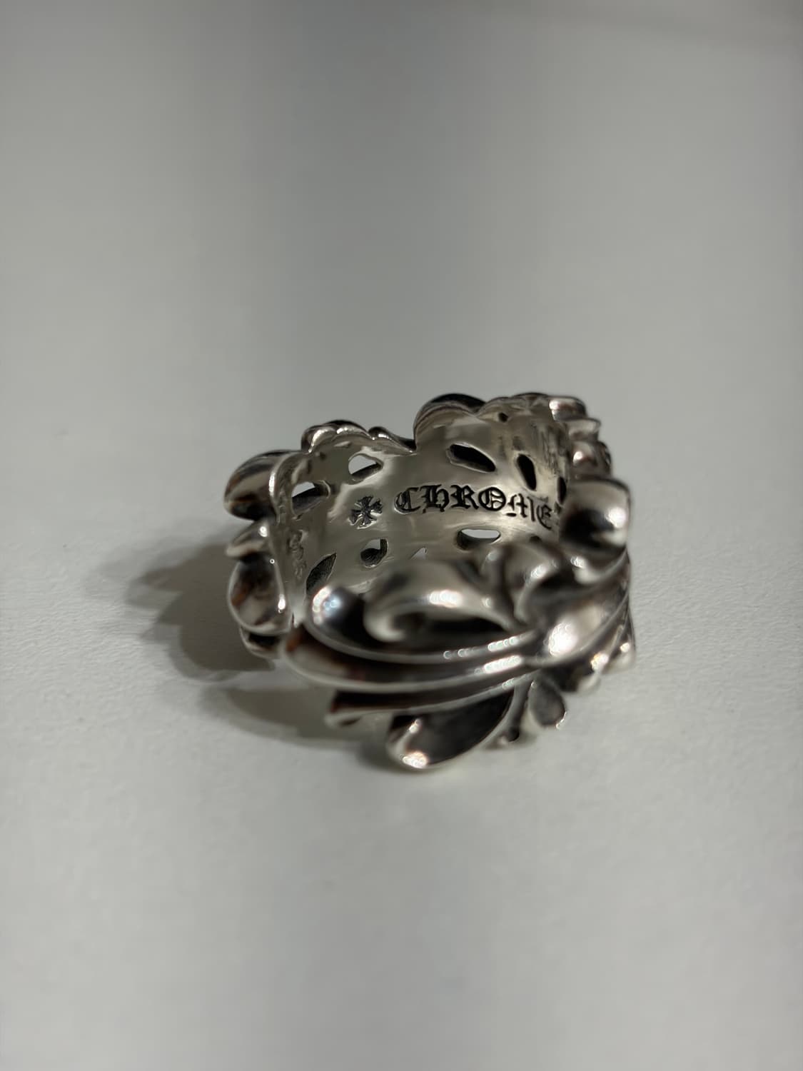 크롬하츠 더블 플로랄 링 23호 상품이미지4