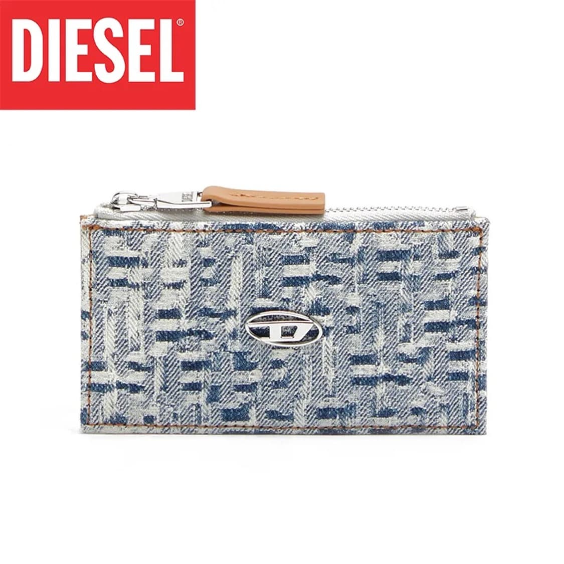 디젤 파울리나 블루 데님라이트 카드지갑 상품이미지1