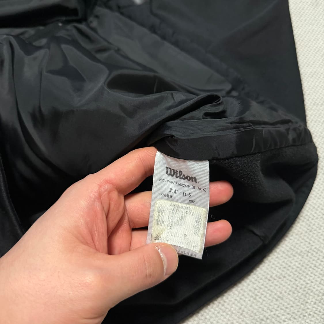 윌슨 기모 경량패딩 자켓 상품이미지5