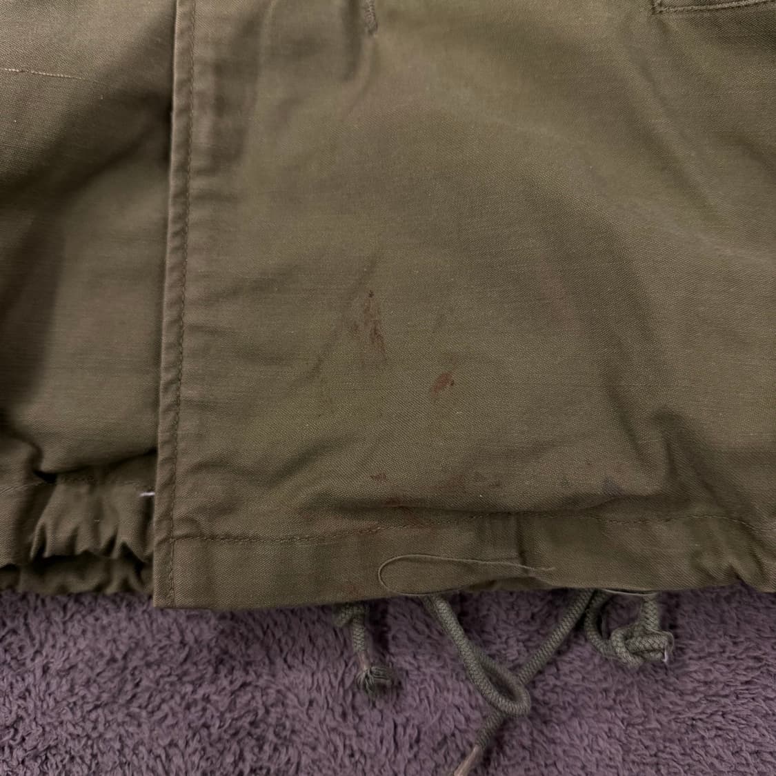 [정품/S] 67s 알파인더스트리 미군 M-65 필드 자켓 상품이미지7