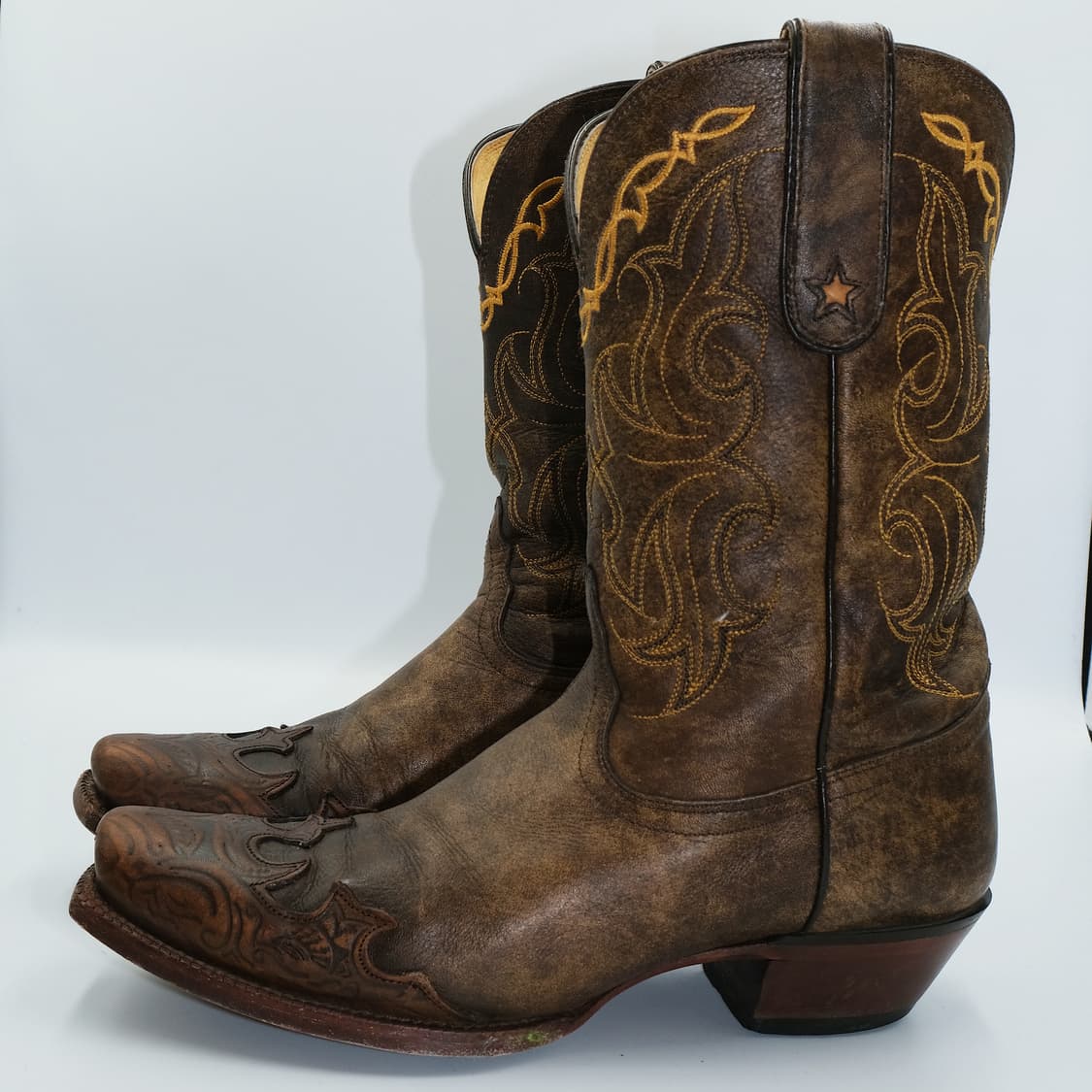 빈티지 토니 라마 웨스턴 레더 부츠 9.5B(260)사이즈 BT26004 상품이미지6