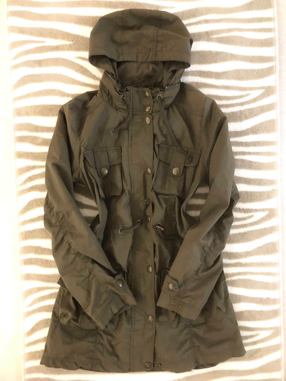 y2k 핀터룩 야상 금장 스커트 세트 오네갸루 갸루 니혼진 빈티지 00s 상품이미지3