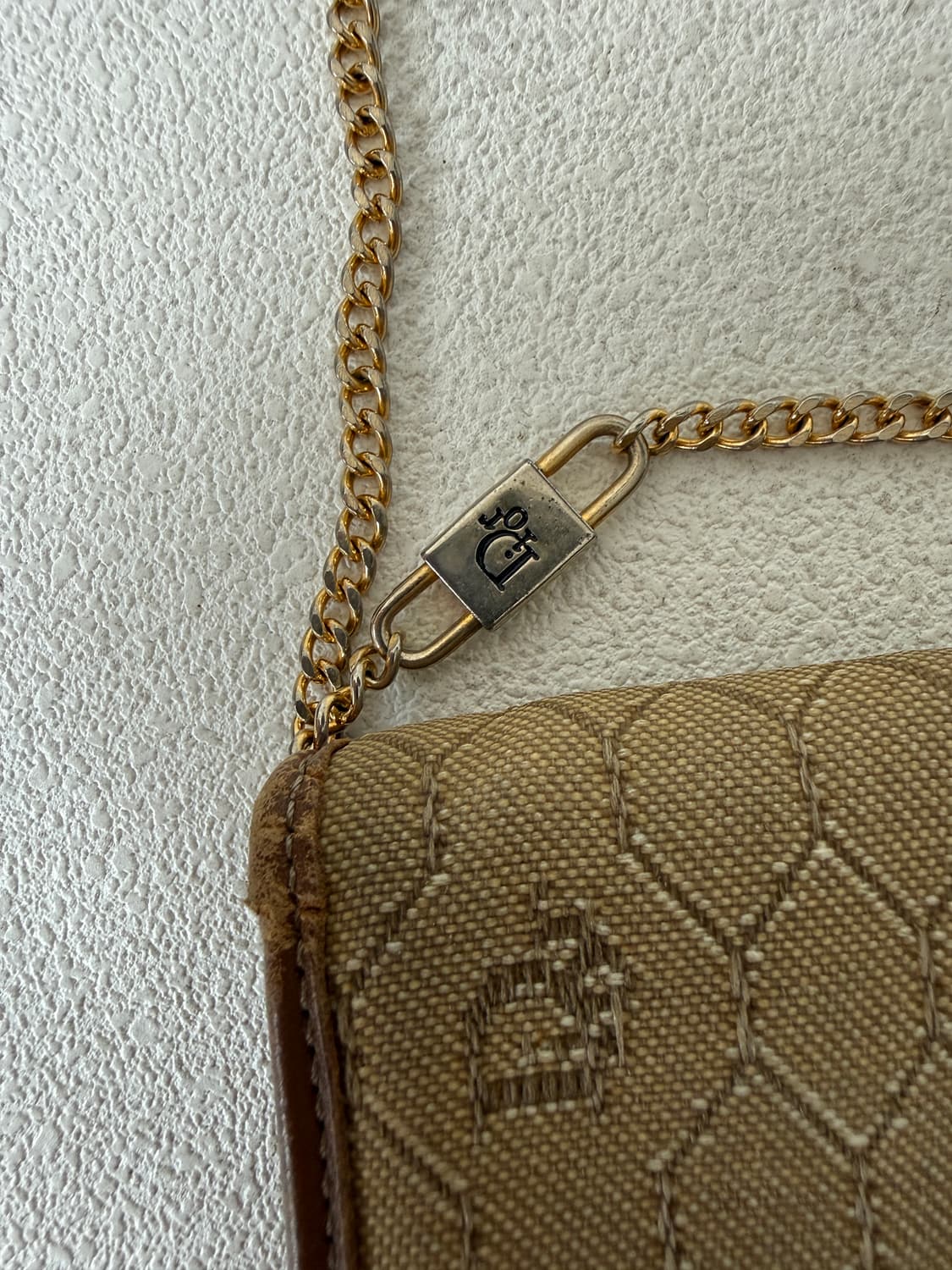 빈티지 크리스찬 디올(Christian Dior) 체인 토트 크로스백 상품이미지4