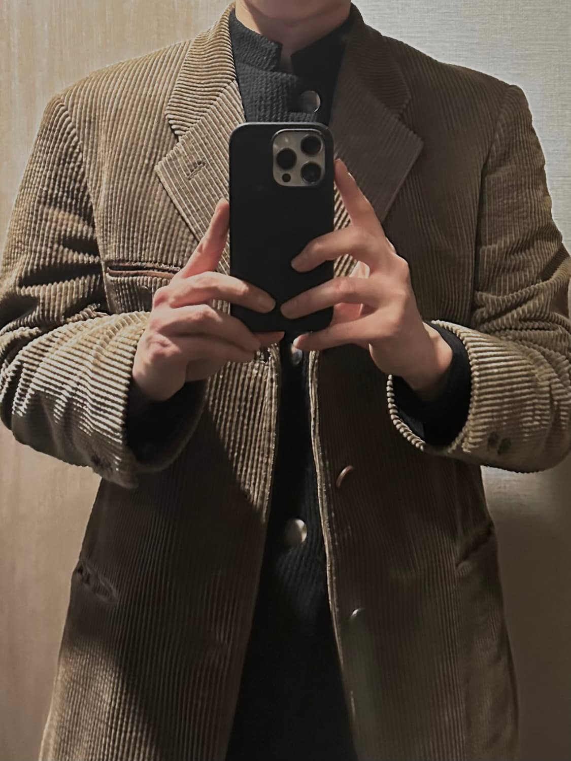 Issey miyake men 코듀로이 셋업 상품이미지3