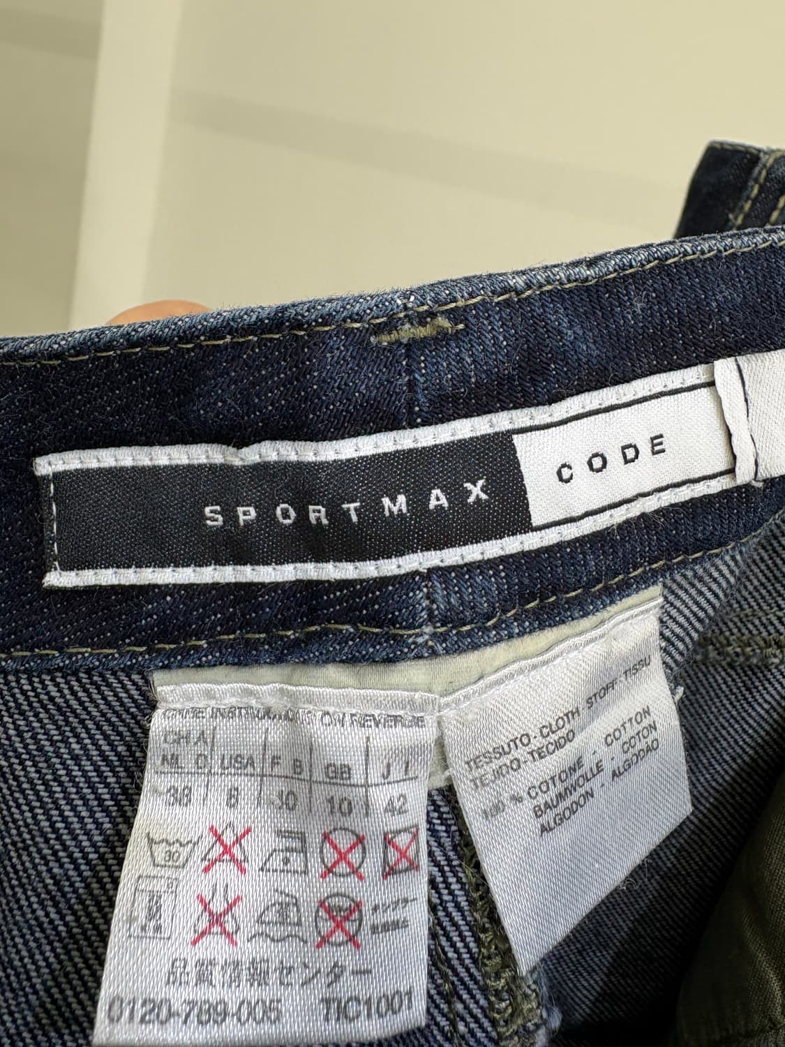 SPORT MAX (Made in Portugal) 데님팬츠 상품이미지7