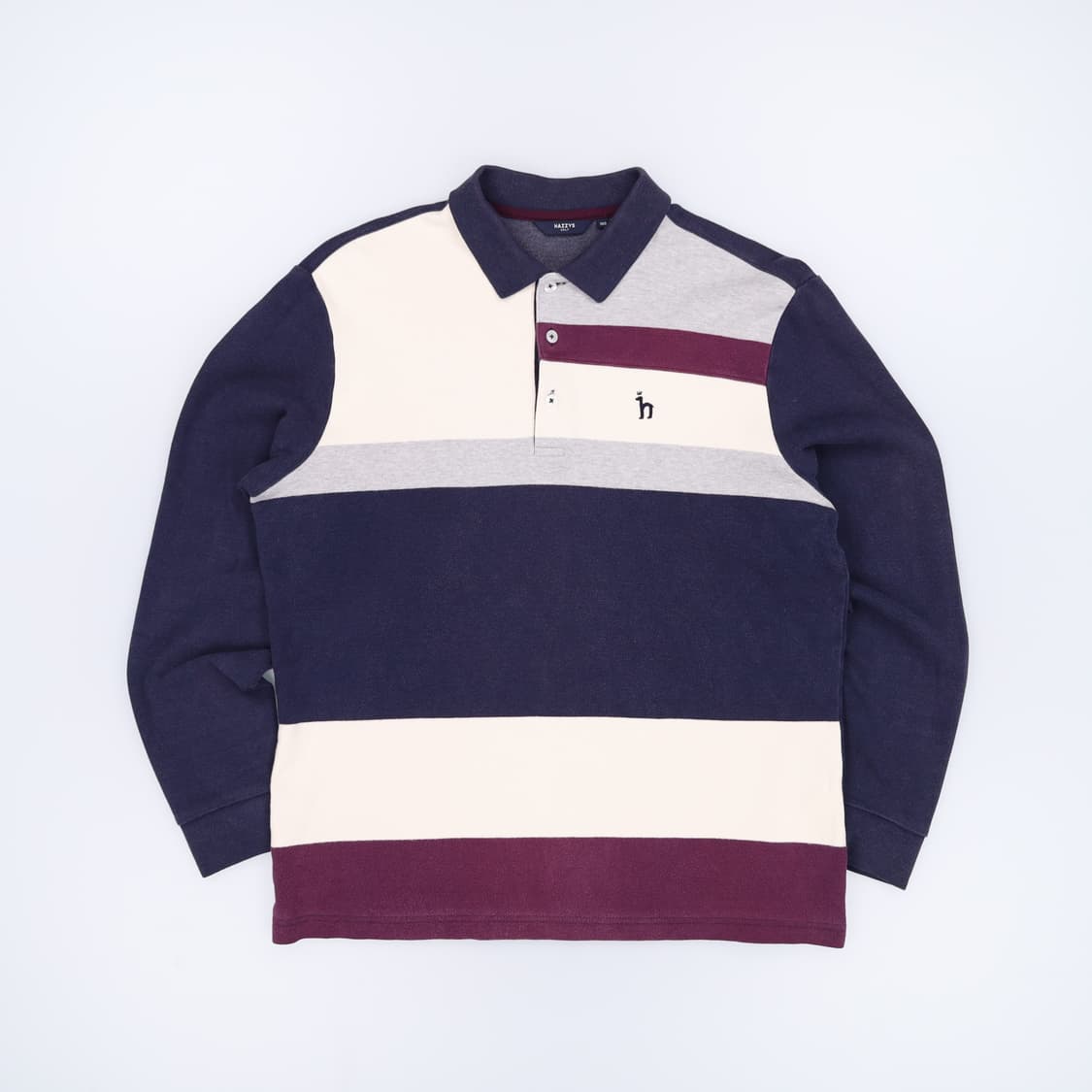 [100] 헤지스 골프 기모 피케 긴팔 카라 티셔츠 3865 상품이미지1