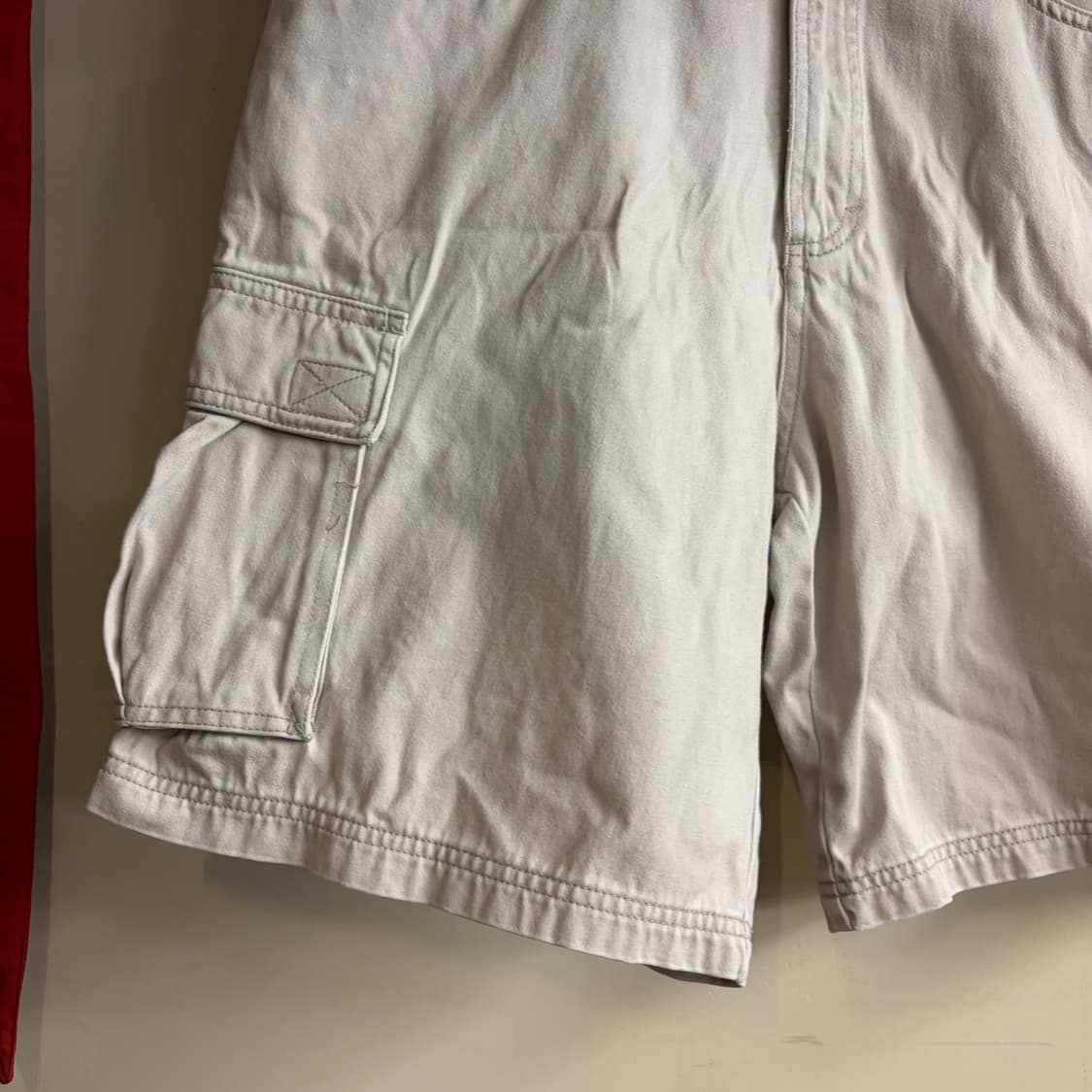 Quiksilver Cargo Shorts White 33 Size 2 상품이미지3