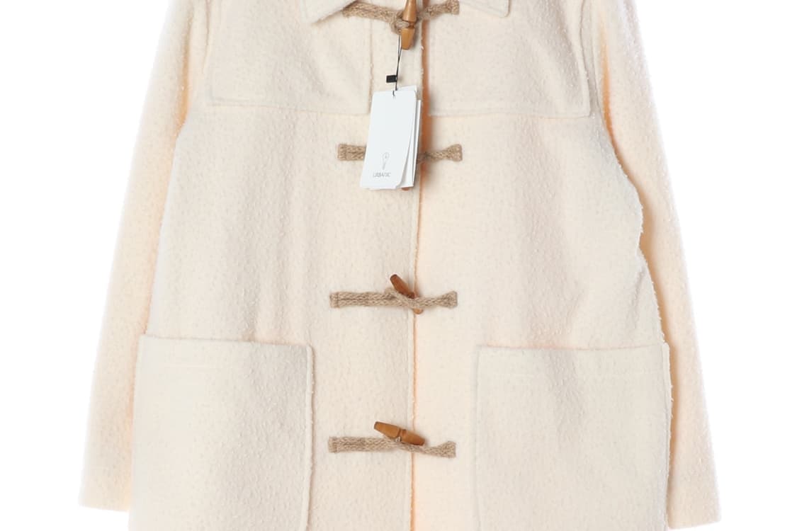 (새상품)얼바닉30 아이보리 부클 더플코트 떡볶이 코트
 상품이미지4