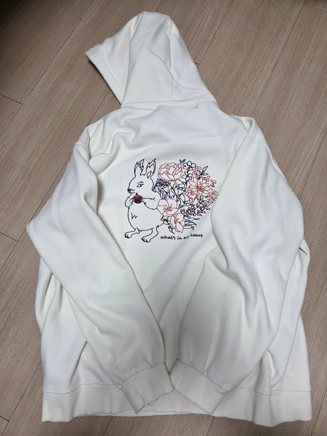 꼼파뇨 토끼자수 후드 상품이미지2