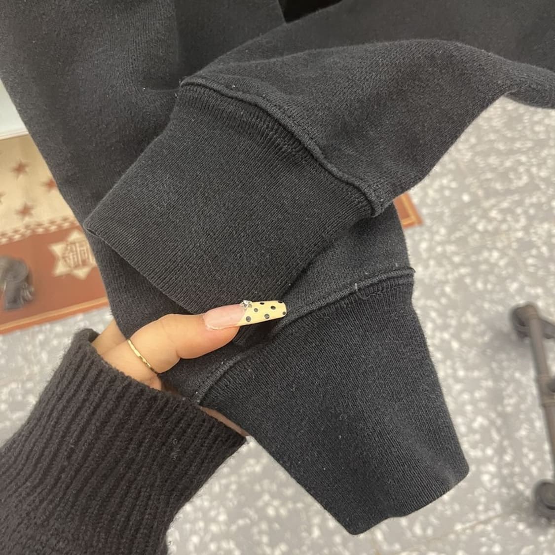 챔피온 리버스위브 자수패치 모던 약기모 맨투맨 L C09912 상품이미지7