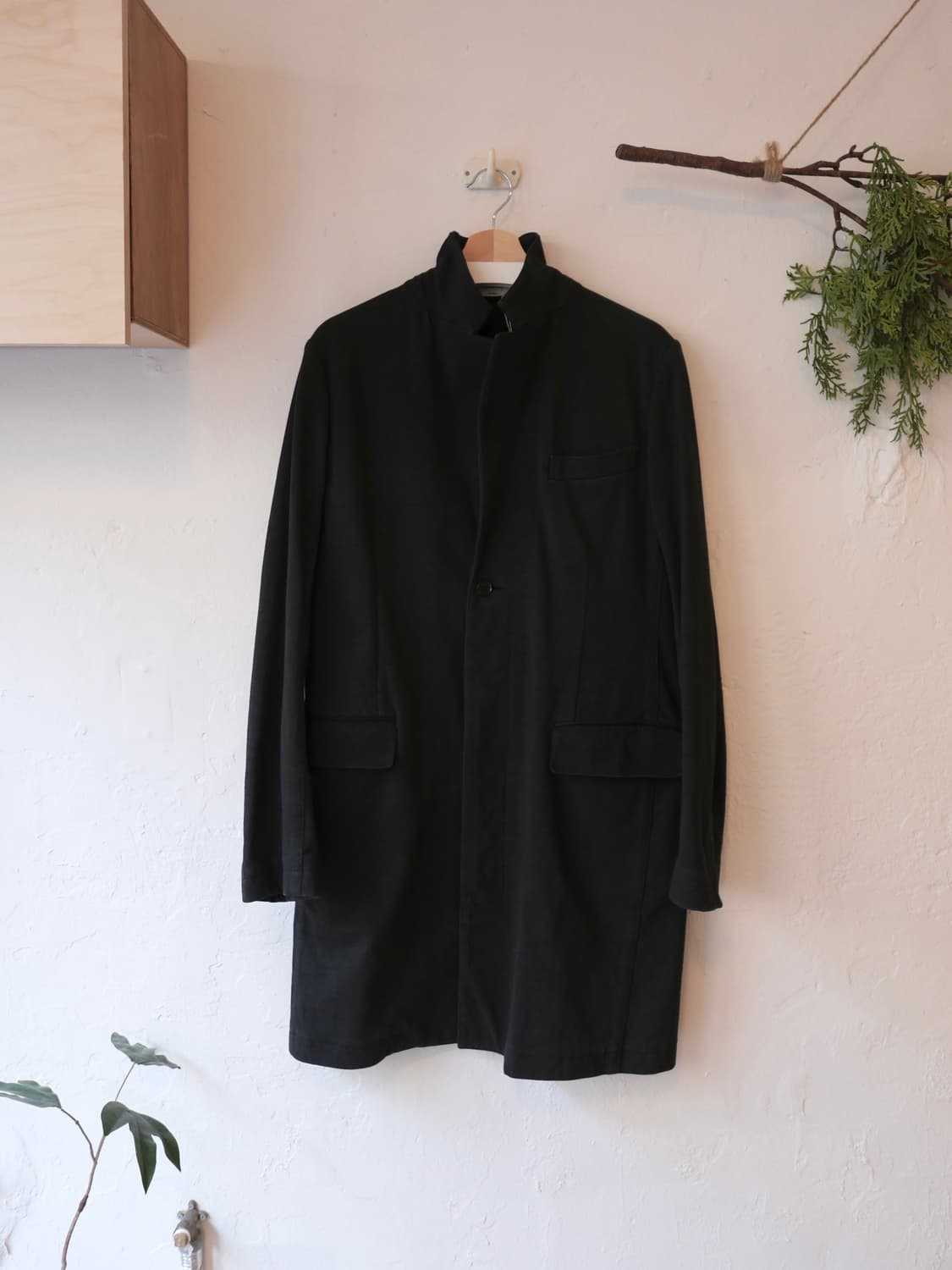 헬무트랭 코튼 싱글 코트 상품이미지1