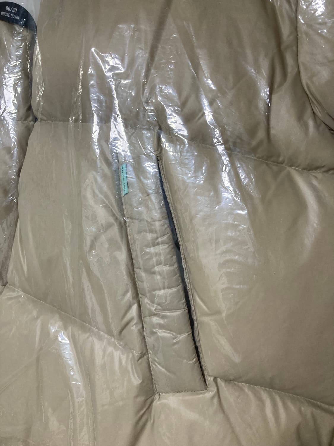 새상품/구할수X/약30%저렴)리버시블구스다운-블랙 L/인스턴트펑크 상품이미지6