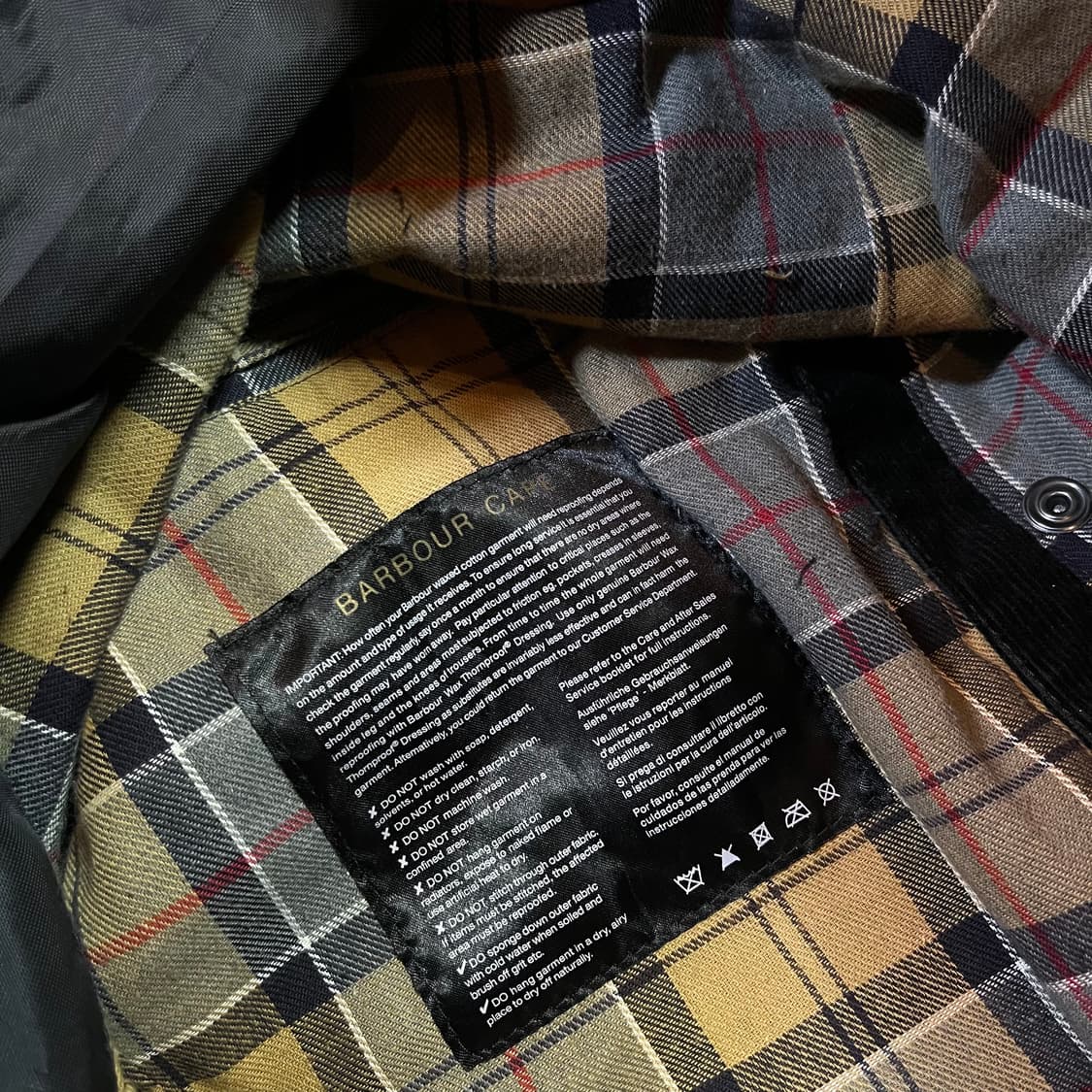 바버 인터네셔널 왁스 자켓 상품이미지5