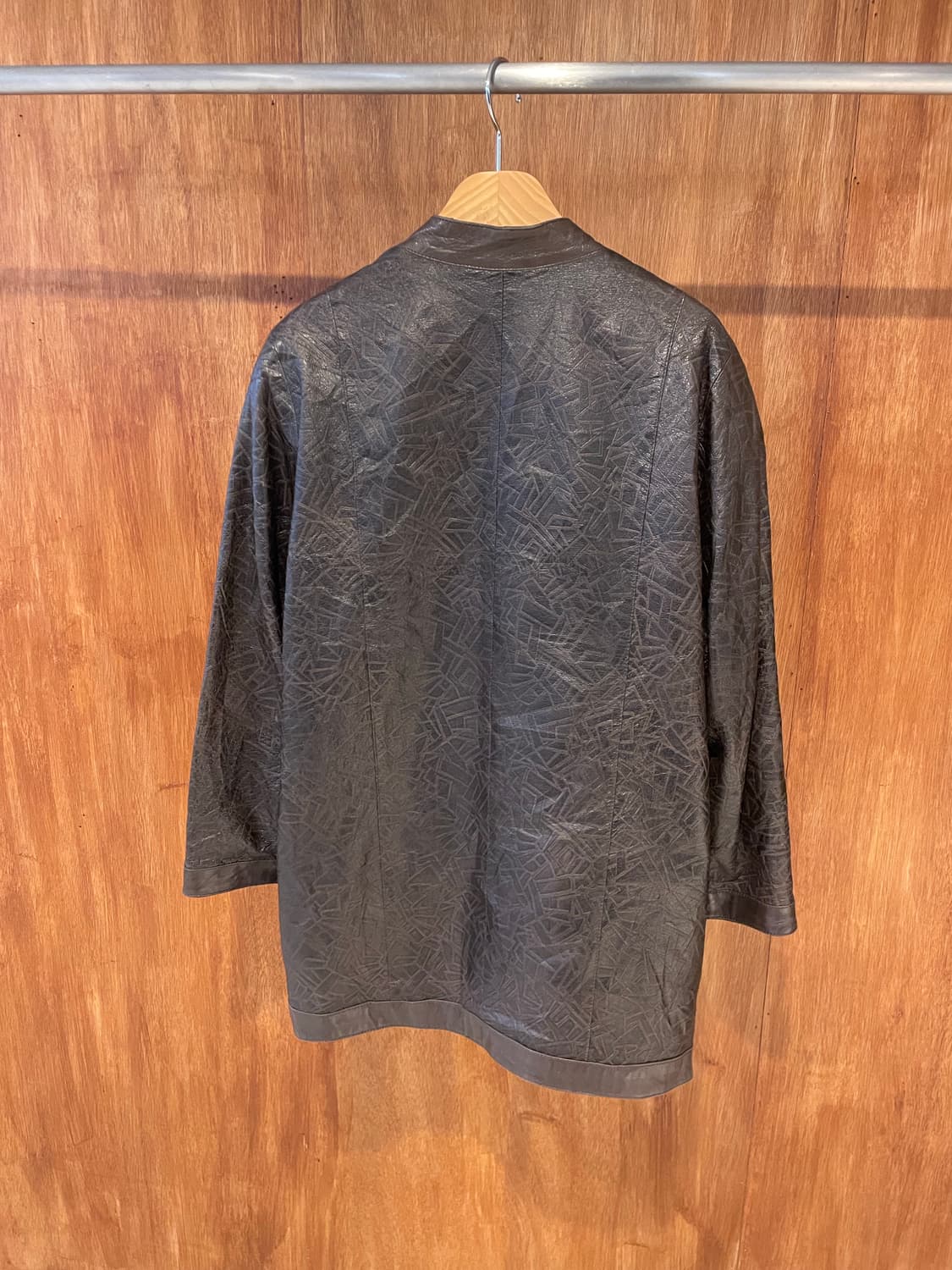 Brown ethnic robe sheepskin jacket  상품이미지8