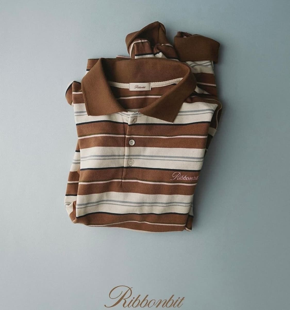 리본빛 스트라이프 카라티 상품이미지1