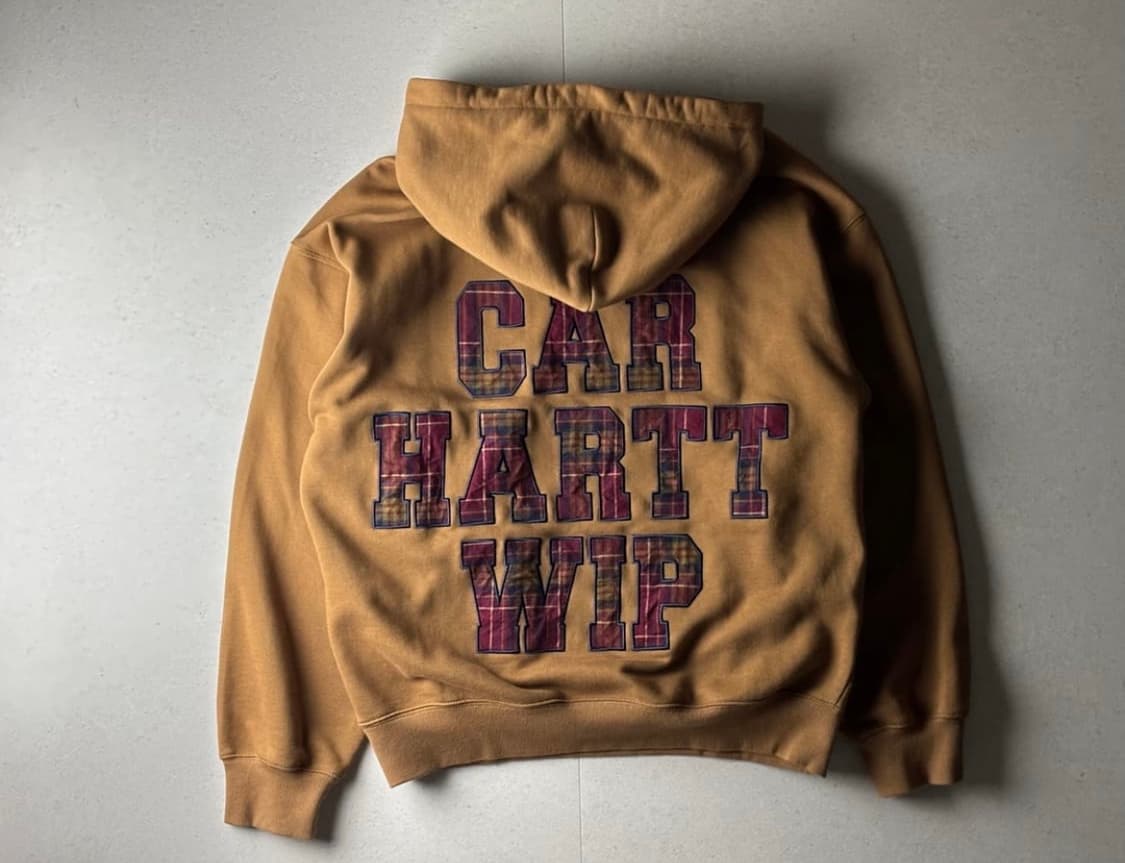(교환)칼하트 WIP 백로고 후드티 상품이미지1