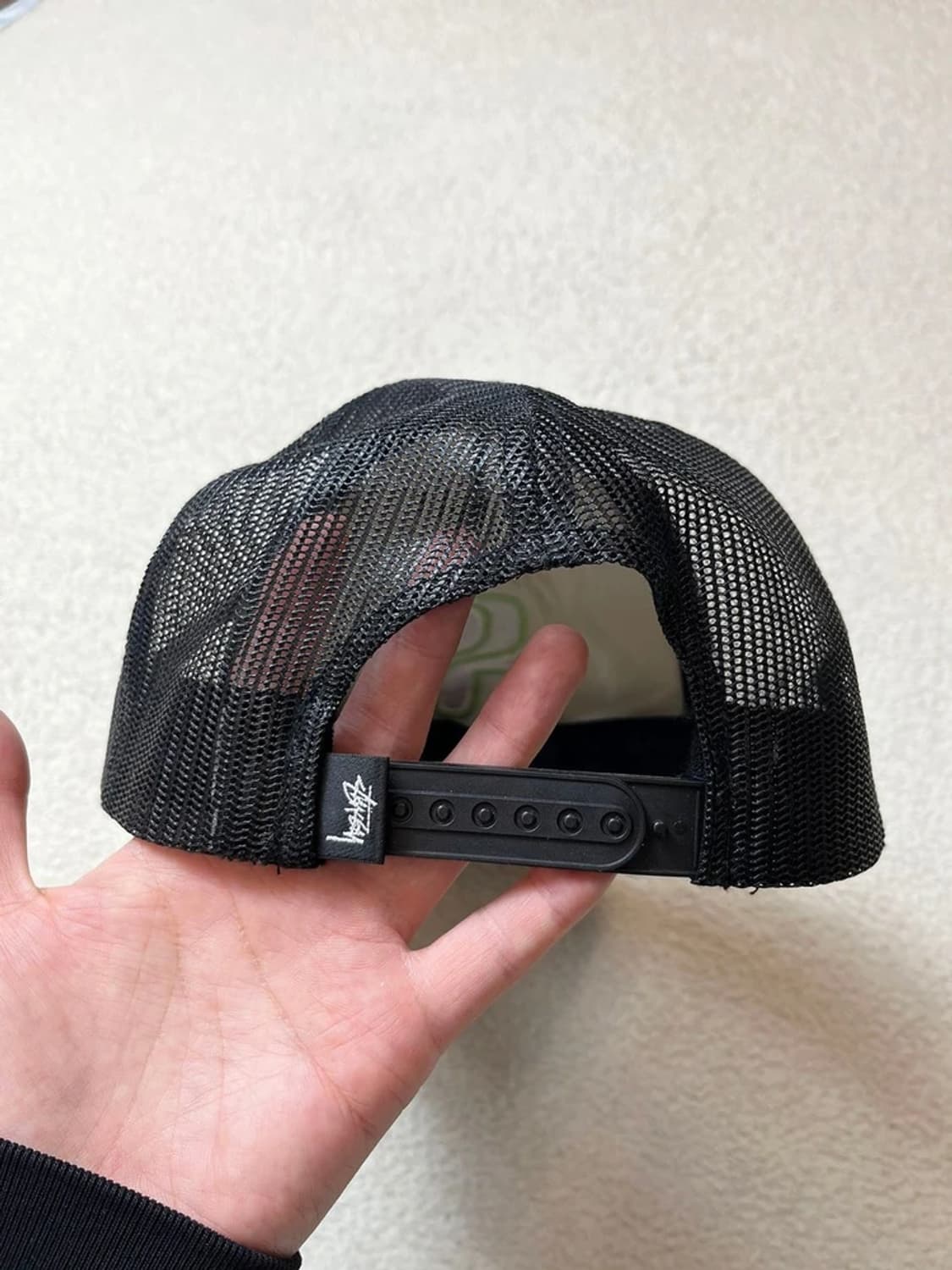 스투시 Stussy 빅 S 트러커 메쉬 캡 모자 A1703 상품이미지5