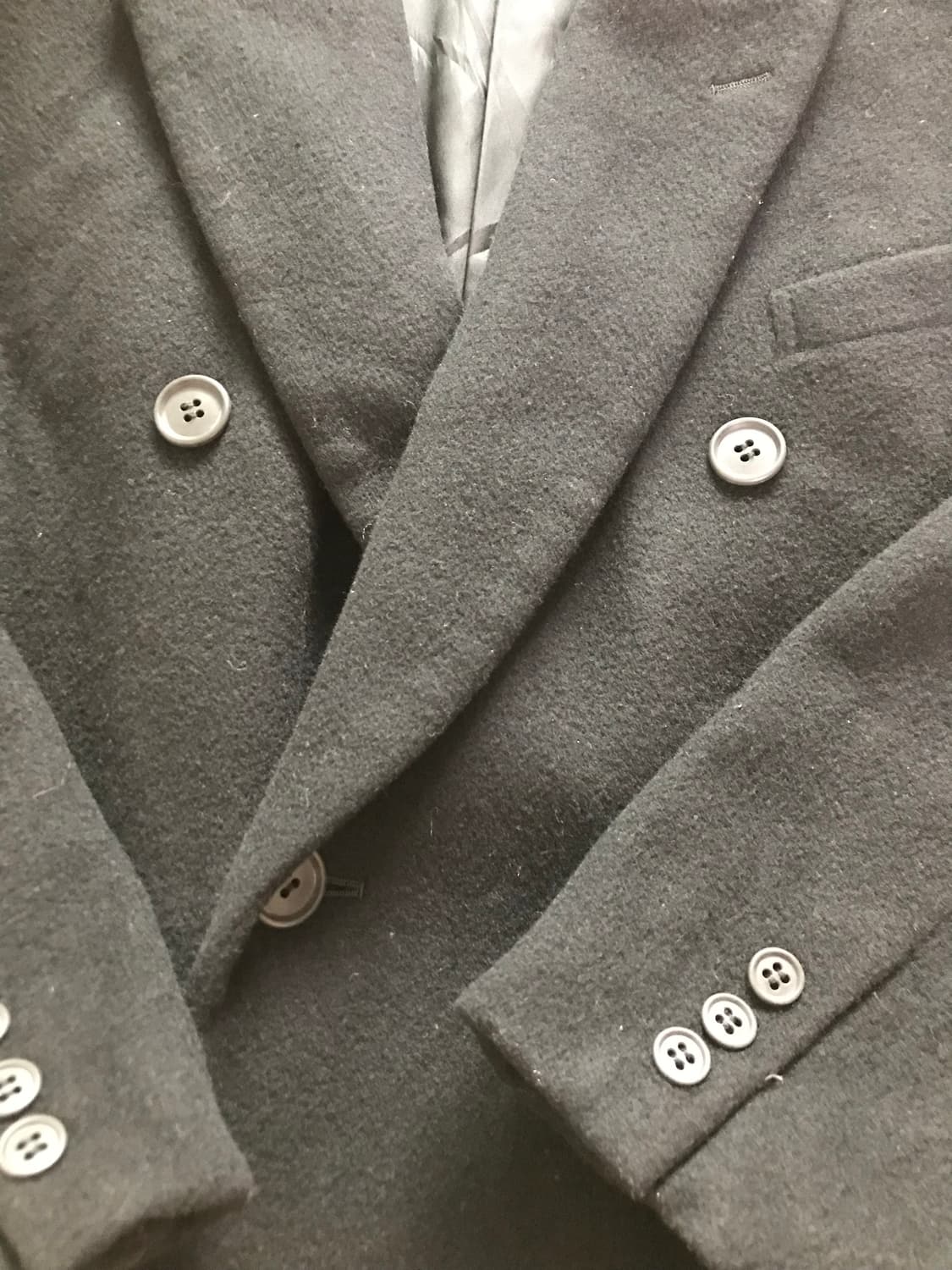 빈티지 울 롱코트 상품이미지4