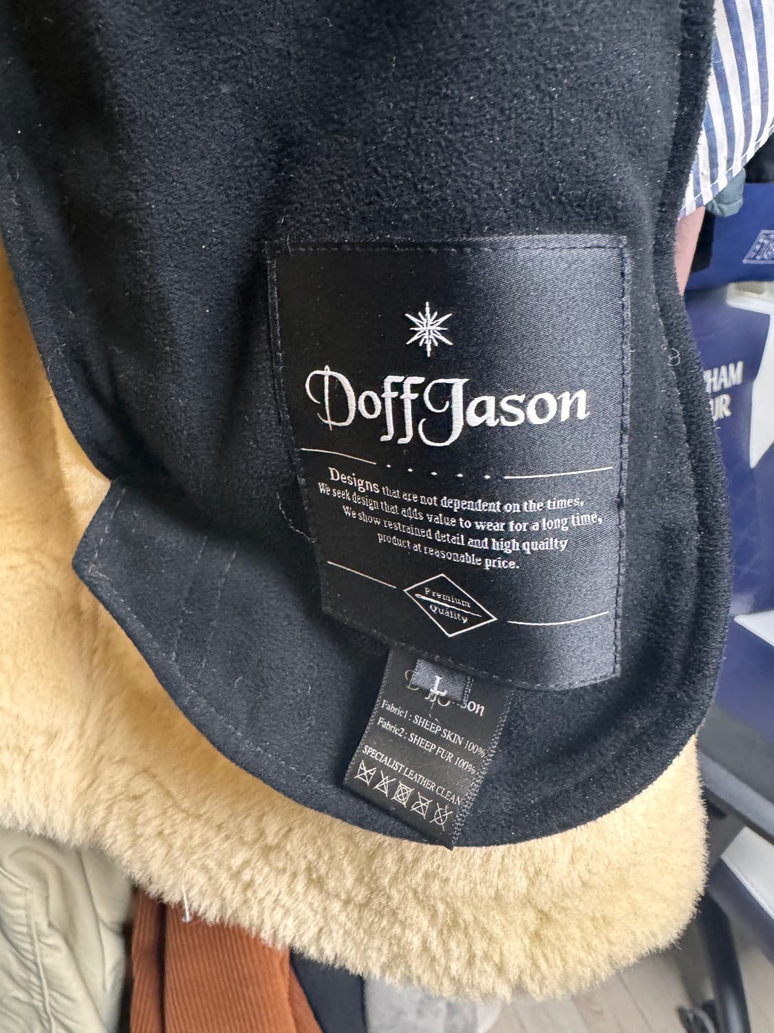 도프제이슨 리얼 무스탕 상품이미지3