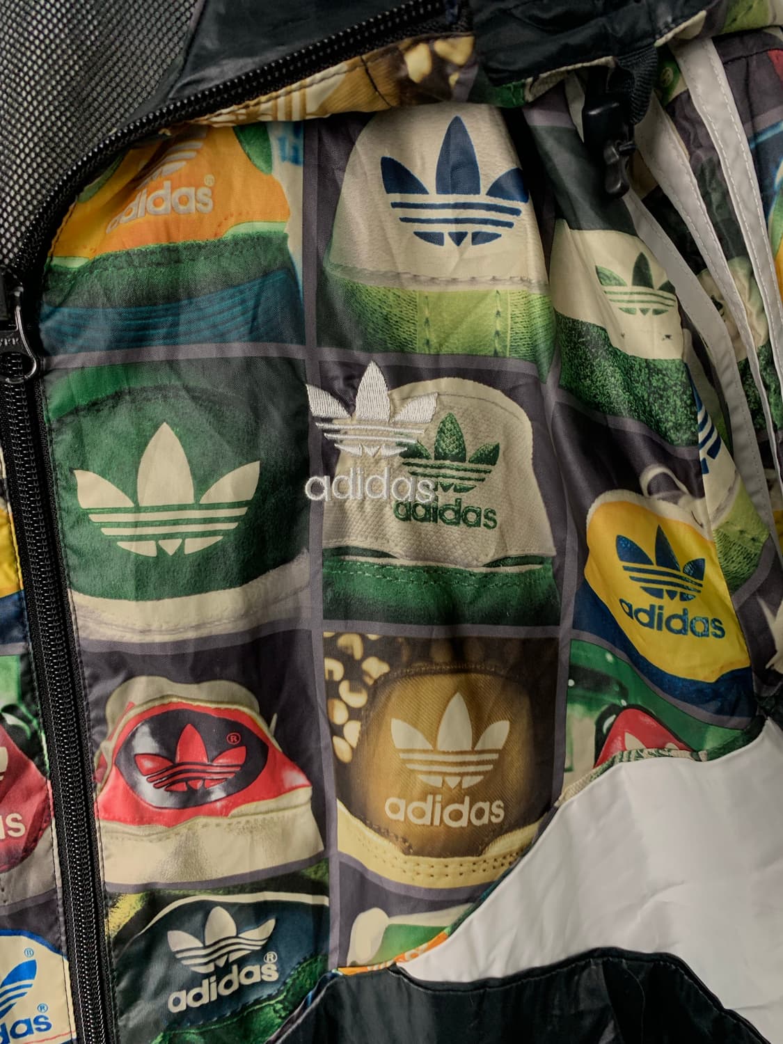 아디다스 올드스쿨 콜로라도 블랙 바람막이 자켓 상품이미지4