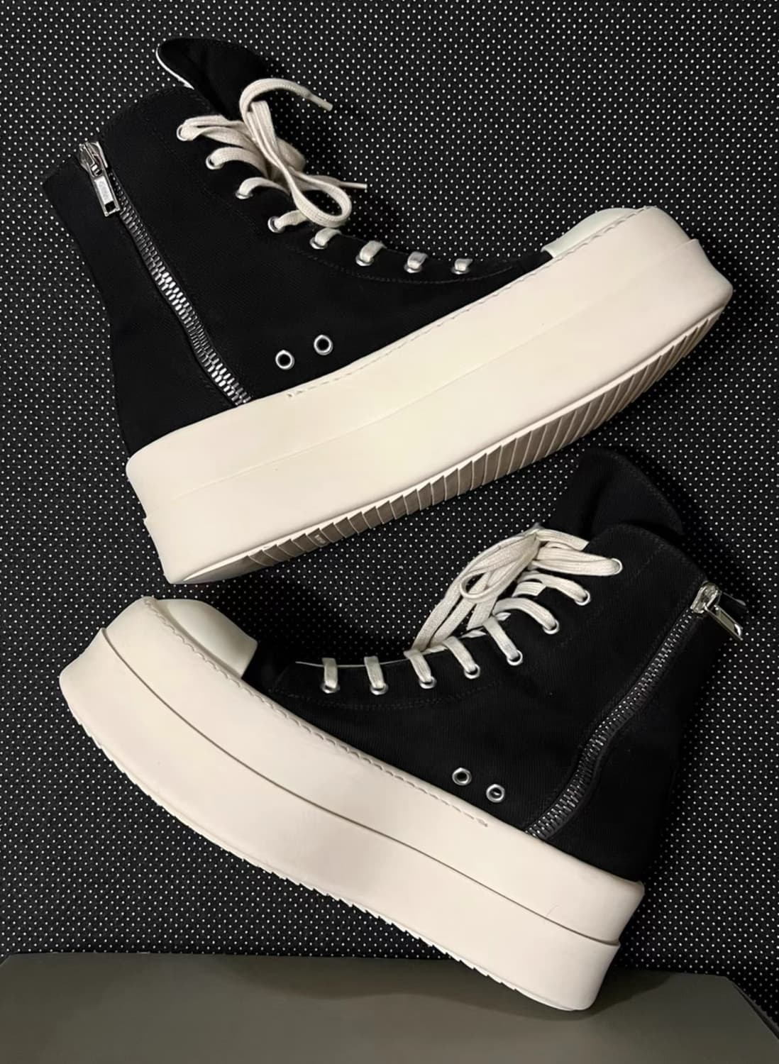 릭오웬스 메가범퍼 데님 컨버스 43 상품이미지2