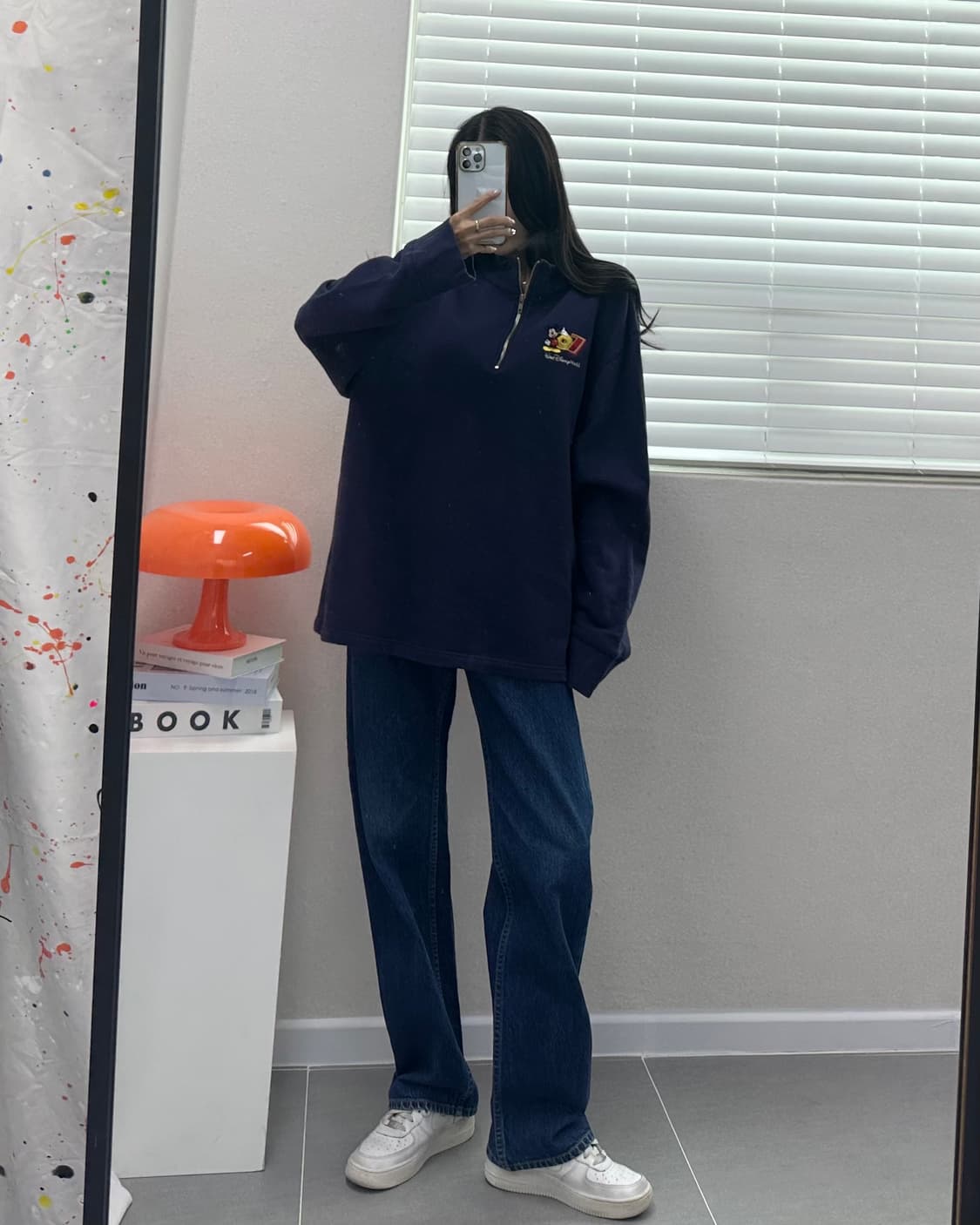 (XL)디즈니 반집업 맨투맨-M1124 상품이미지7