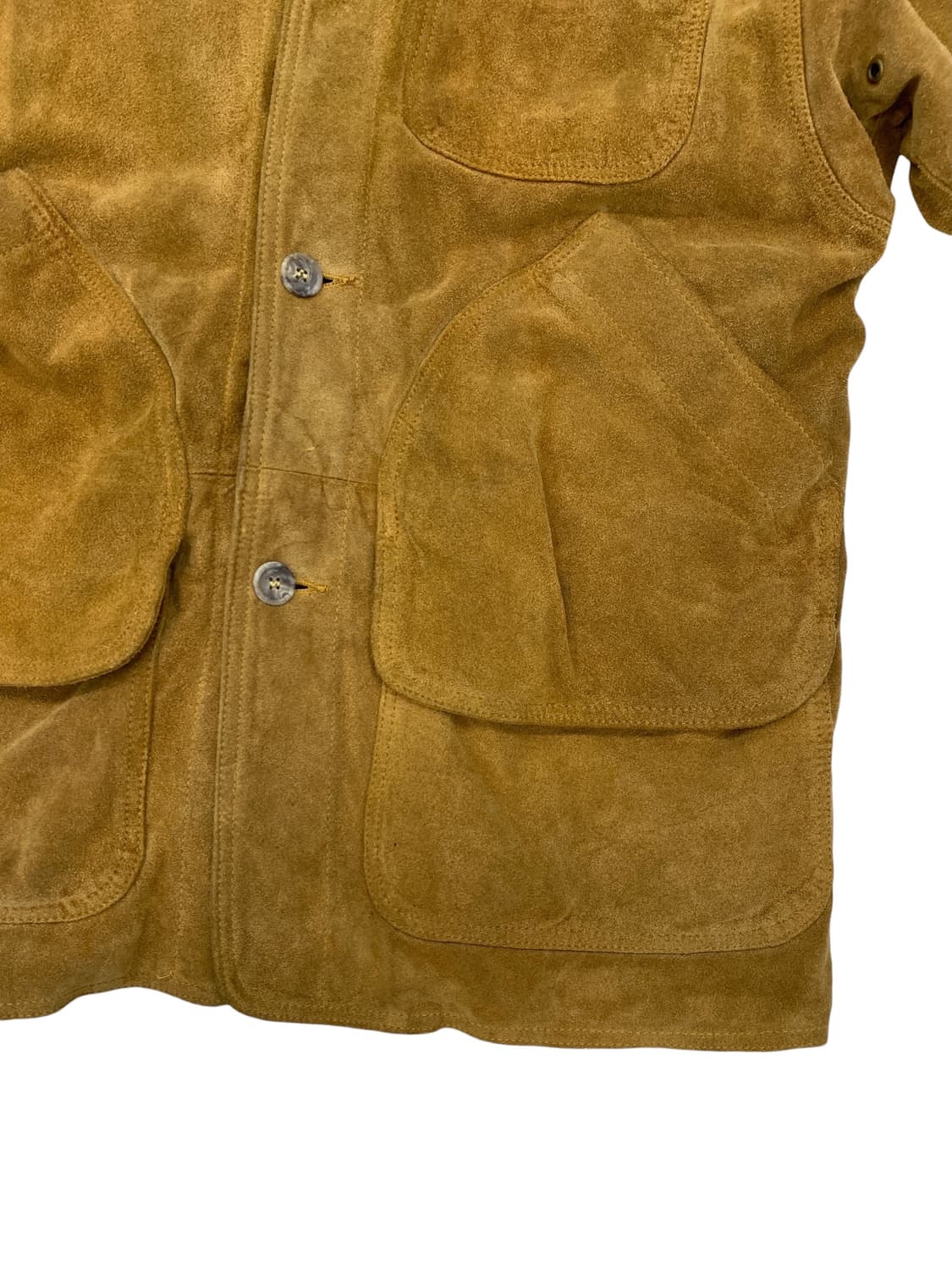 80‘s 골든베어 스웨이드 헌팅 자켓 상품이미지4