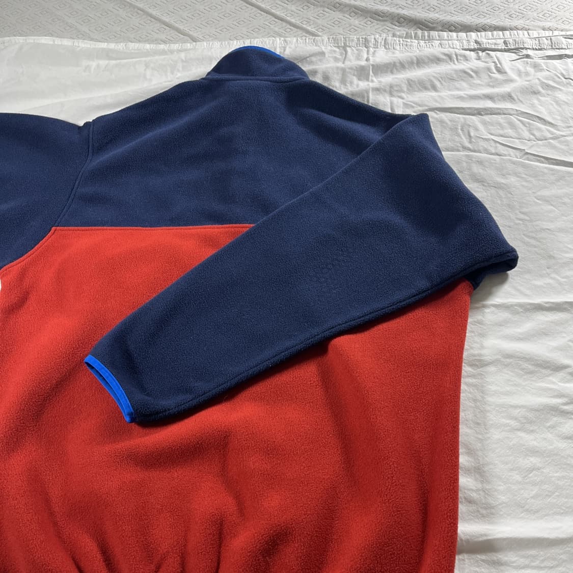 10FW 파타고니아 신칠라 스냅-티 네이비/레드 상품이미지5