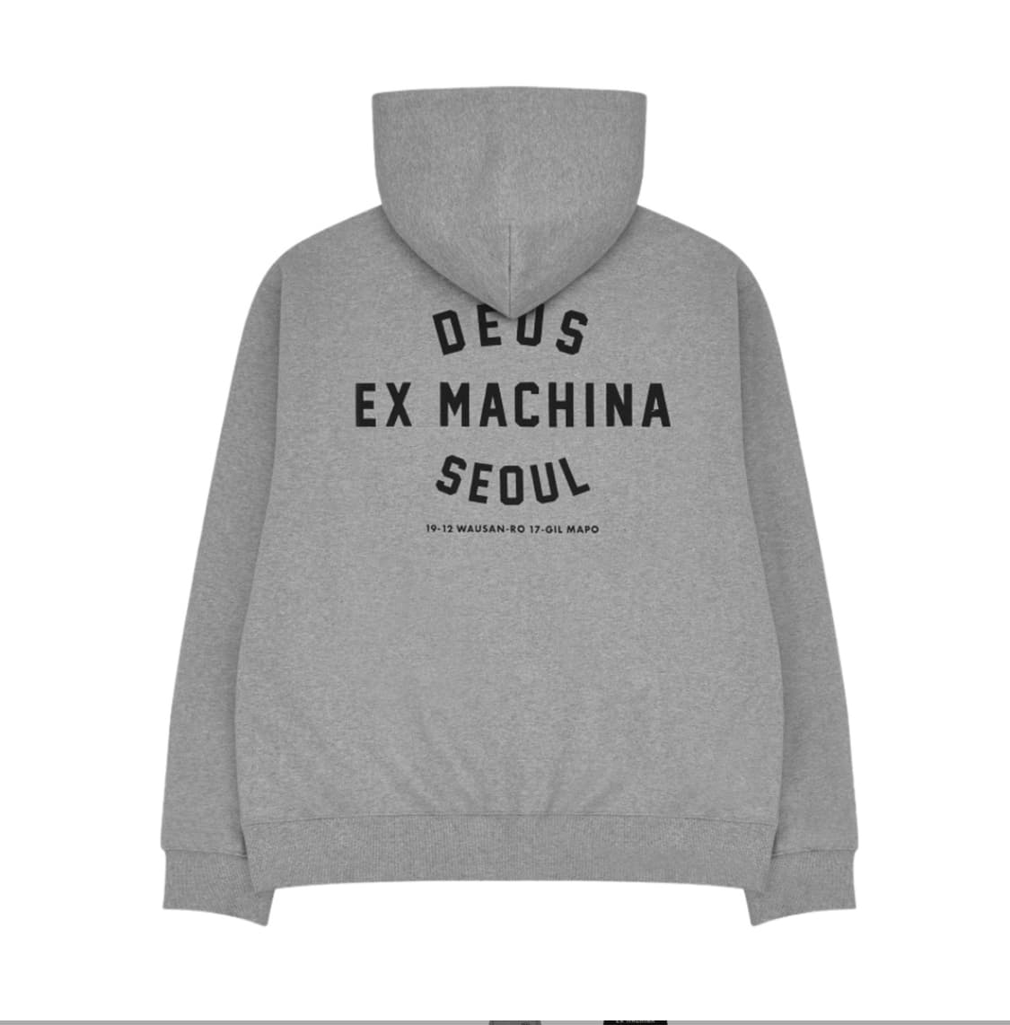 데우스 엑스 마키나 서울 컬리지 후드 자켓 그레이 상품이미지2