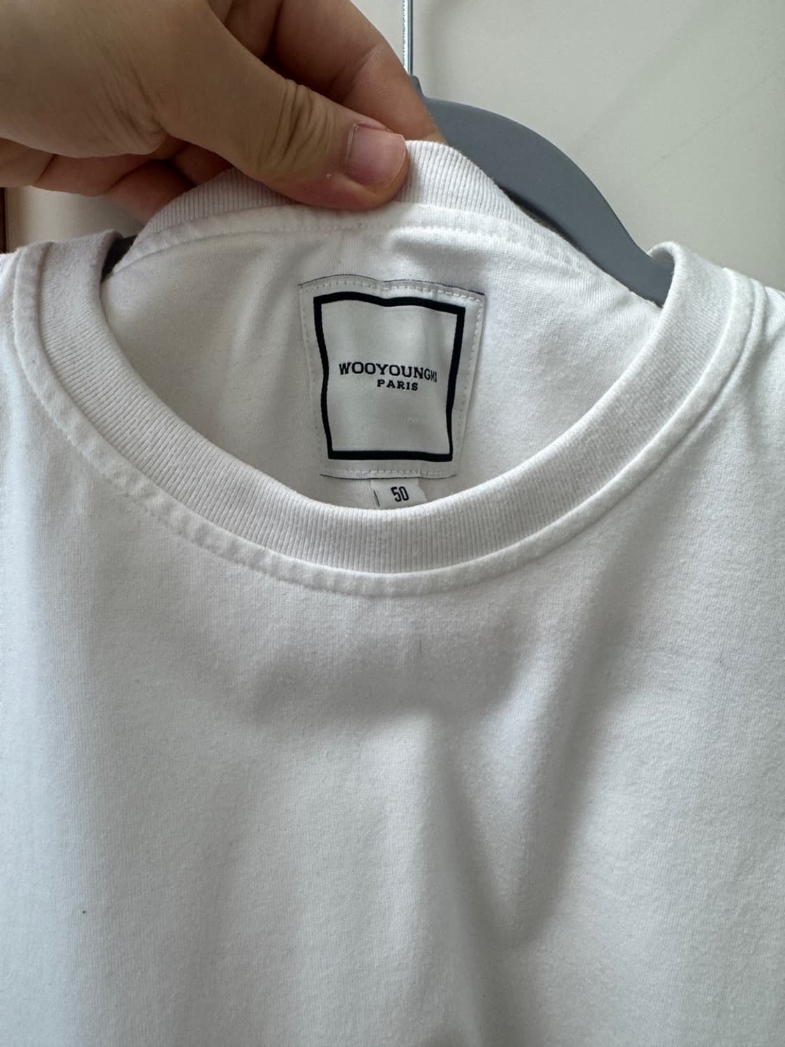 [50]우영미 플로랄 백로고 그래픽 티셔츠  상품이미지3